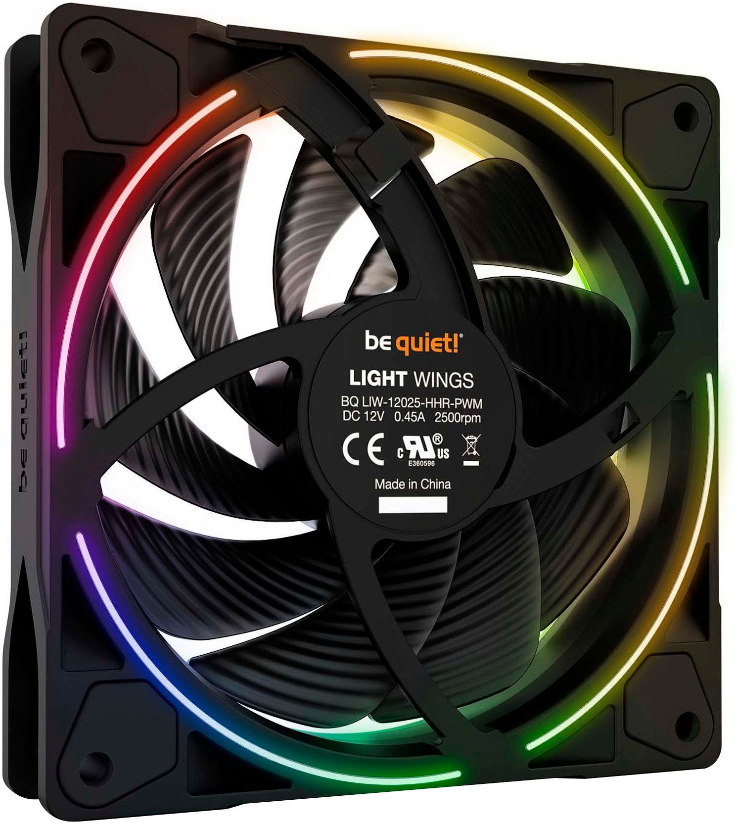 be quiet! Gehäuselüfter Light Wings 120mm PWM Triple Pack high-speed