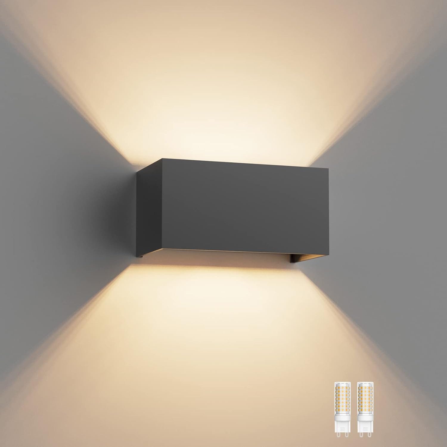 OULENBIYAR LED Wandleuchte Wandlampe mit Austauschbarer günstig online kaufen