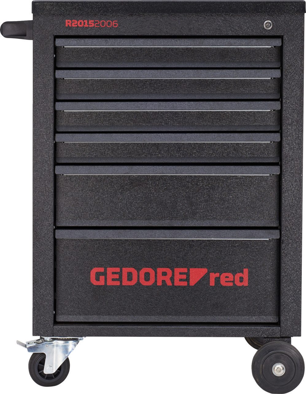 Gedore Red Werkzeugkoffer R20152006 Werkstattwagen Black MECHANIC 6 Schubladen