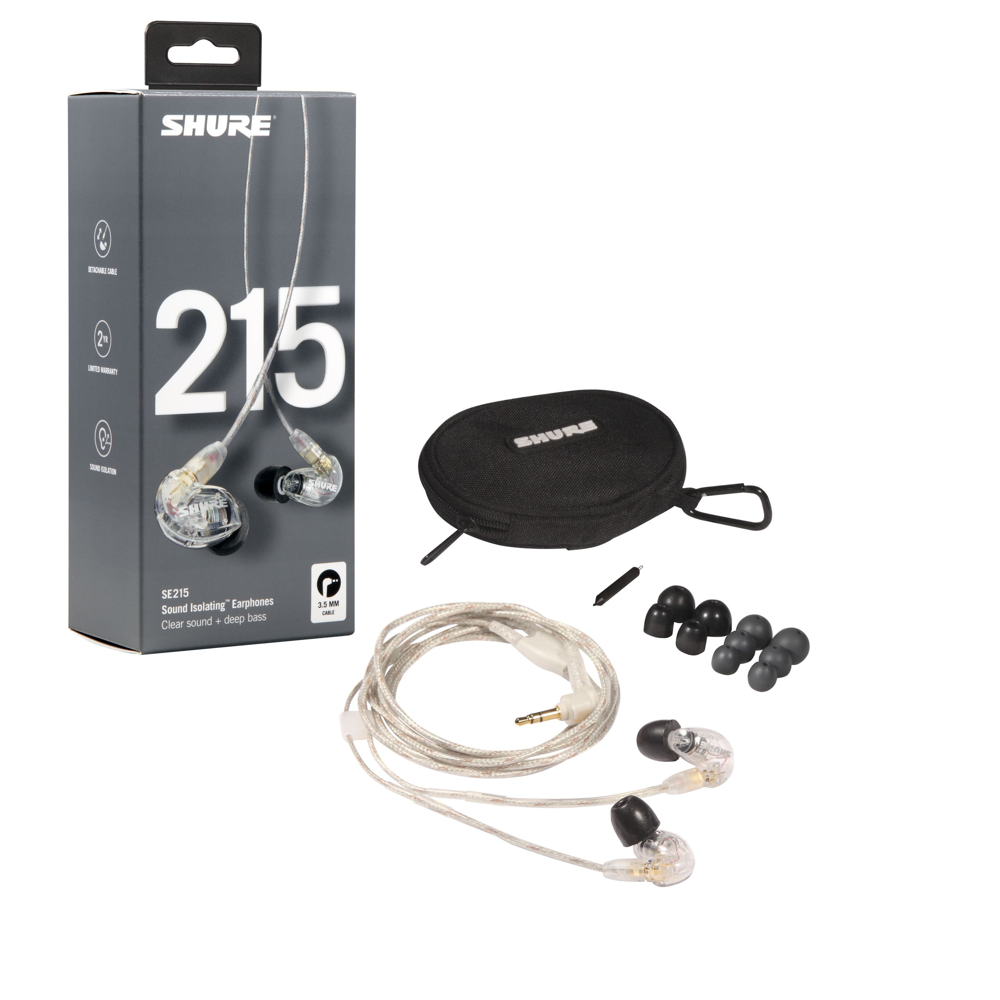 Behringer In-Ear-Kopfhörer (P1 Powerplay + SE215 - InEar System Komponente-Set)