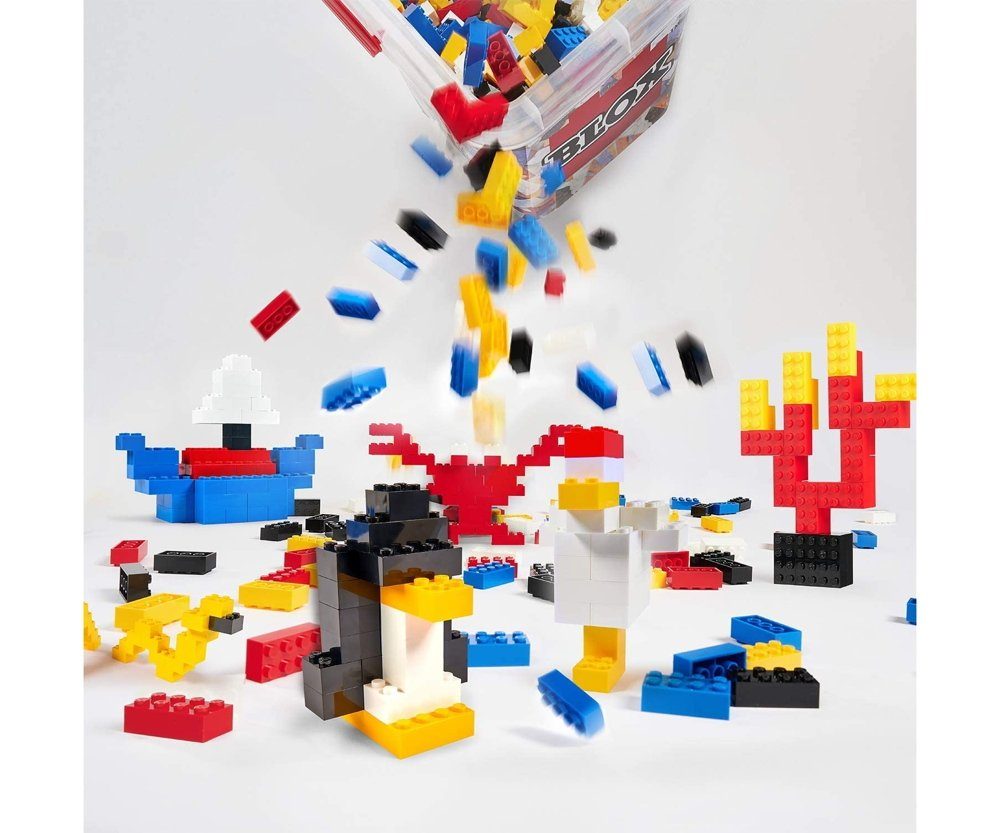 SIMBA Simba Konstruktionsspielzeug Blox 300 Teile bunt Box 104114202 Spielbausteine