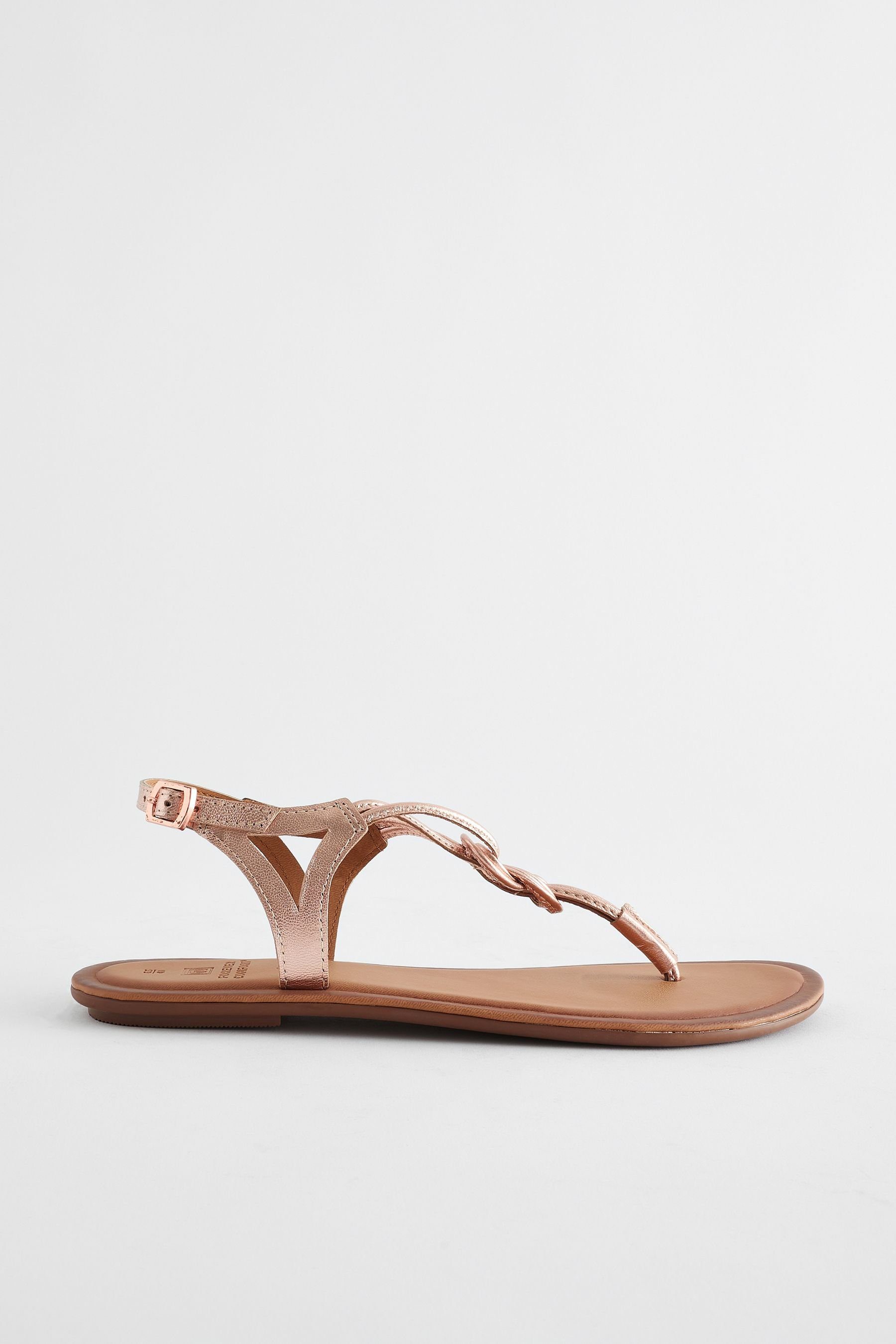 Next Forever Comfort® Slingbacks aus Leder mit Knoten Slingsandale (1-tlg)