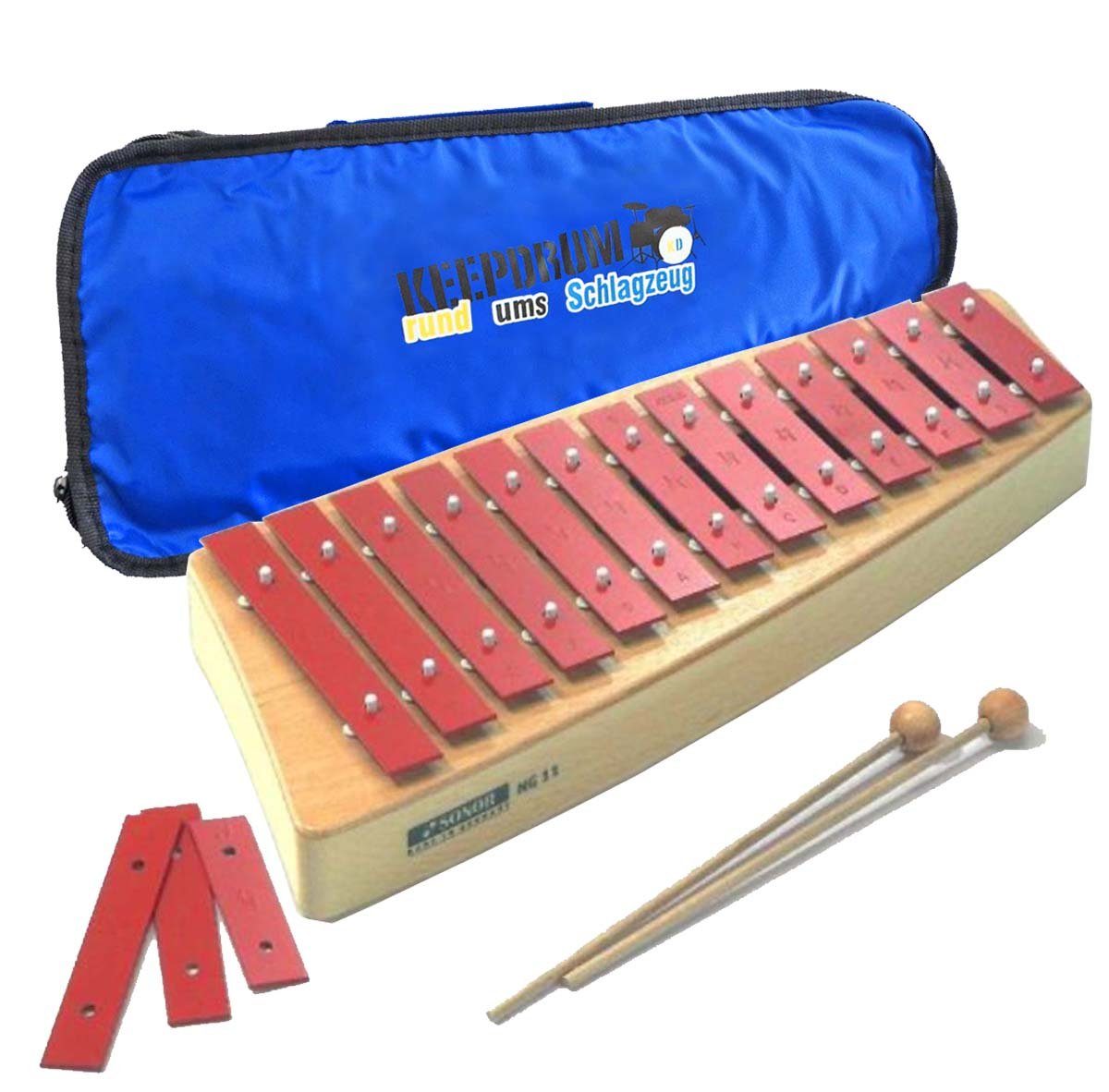 Glockenspiel Sonor Glockenspiel NG-11 mit Tasche
