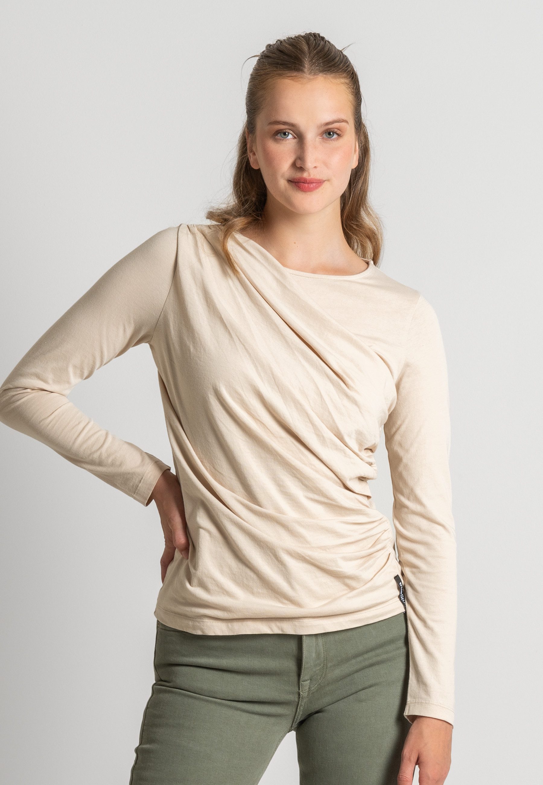 trueStory Langarmshirt ELIN GOTS zertifiziert