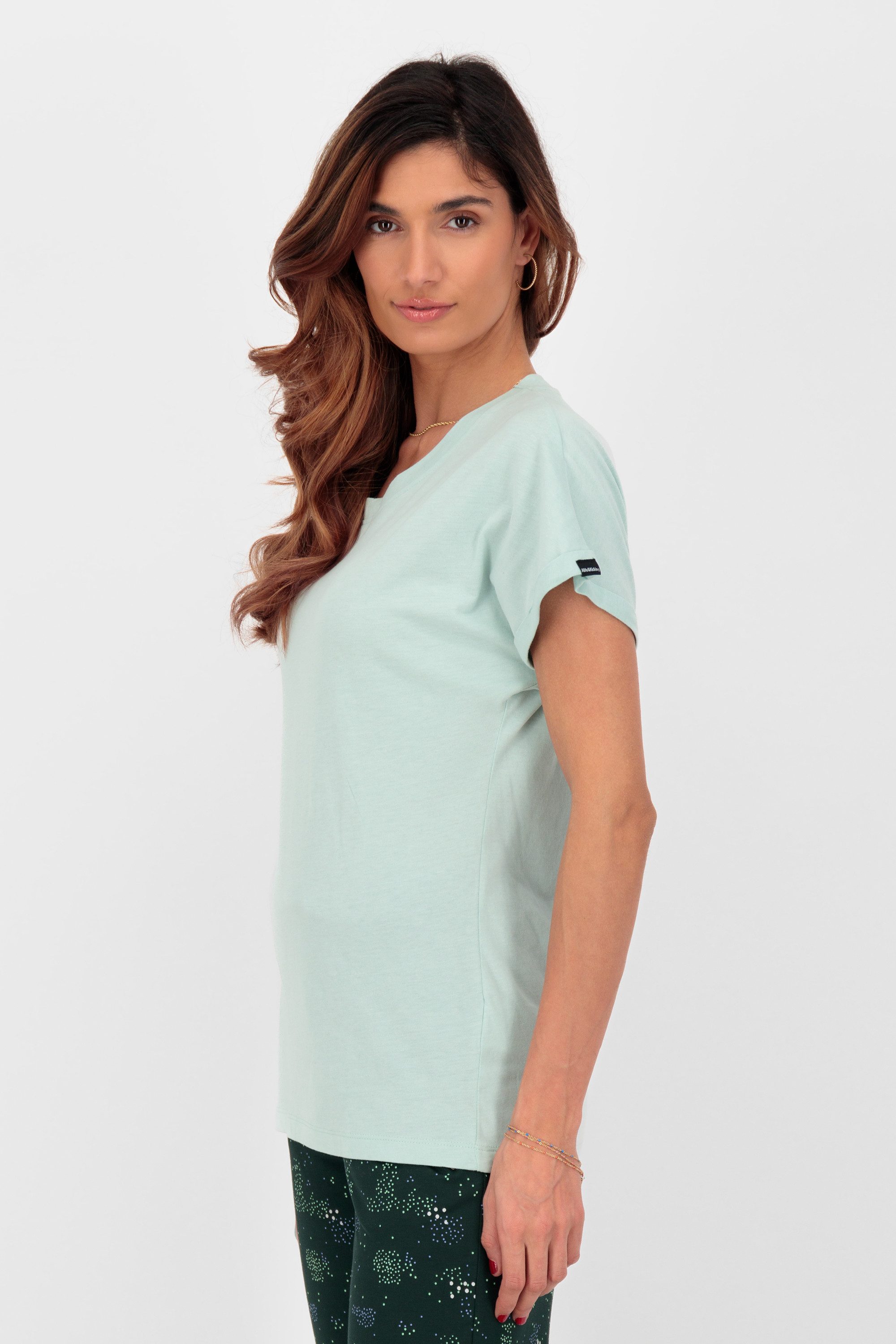 Alife & Kickin Rundhalsshirt Damen MalaikaAK A Kurzarmshirt, T-Shirt