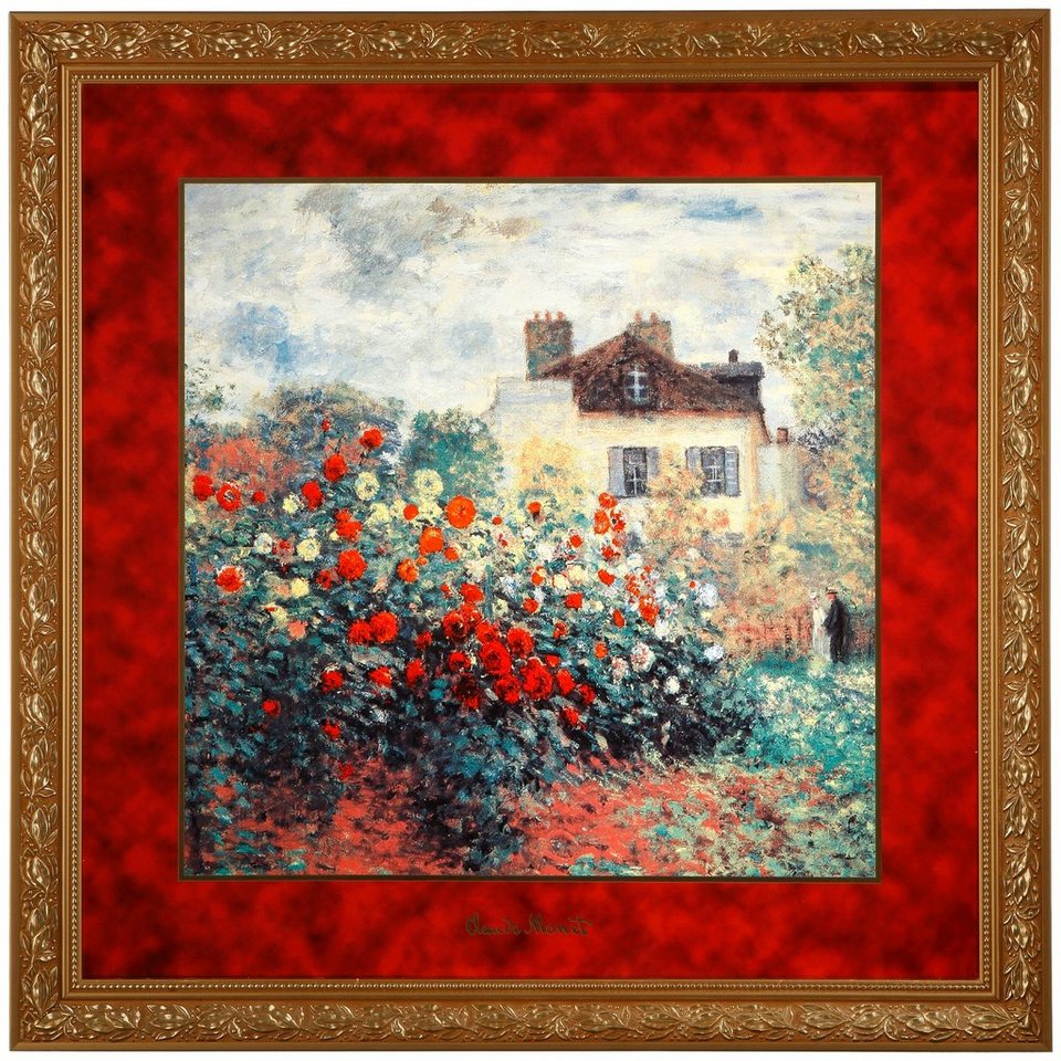 Das Monet Künstlerhaus Wandbild Goebel Wanddekoobjekt Claude -