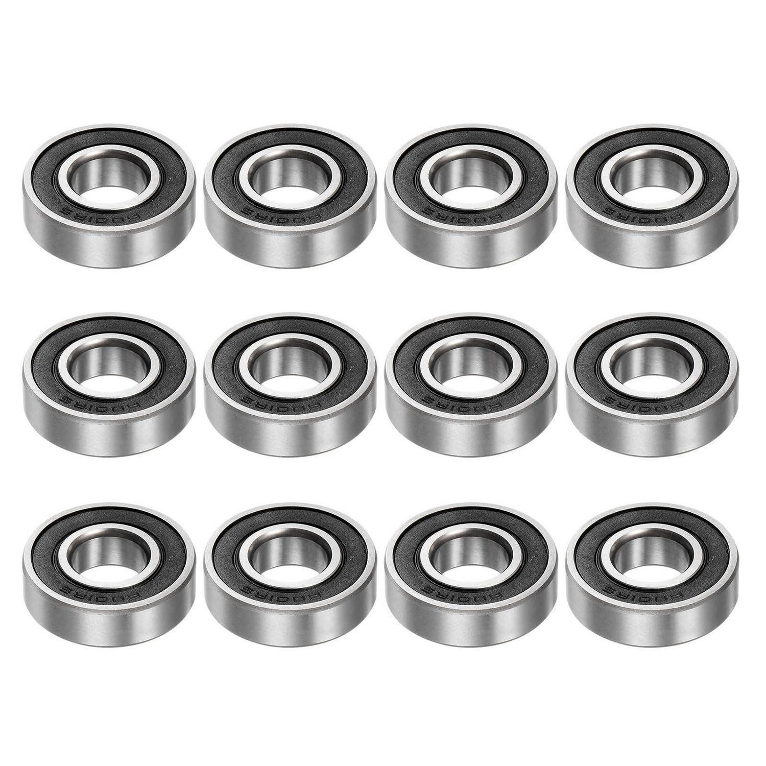 LuxusKollektion Kugellager Kugellager 6001-2RS 12x28x8mm Doppelt Versiegelt