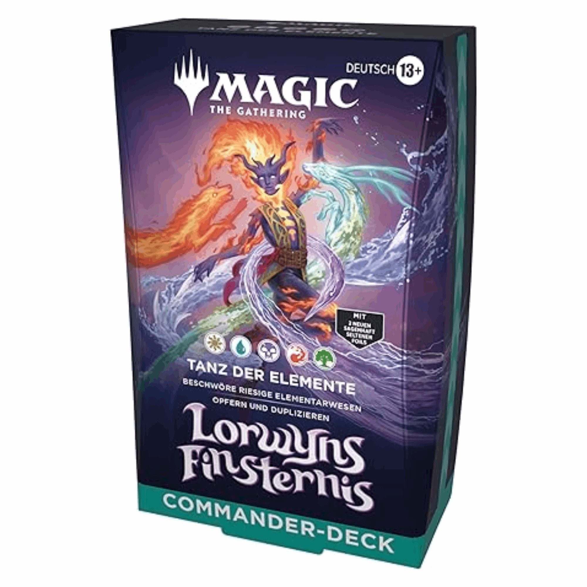 Magic the Gathering Sammelkarte Lorwyns Finsternis Commander Deck Tanz der Elemente DE