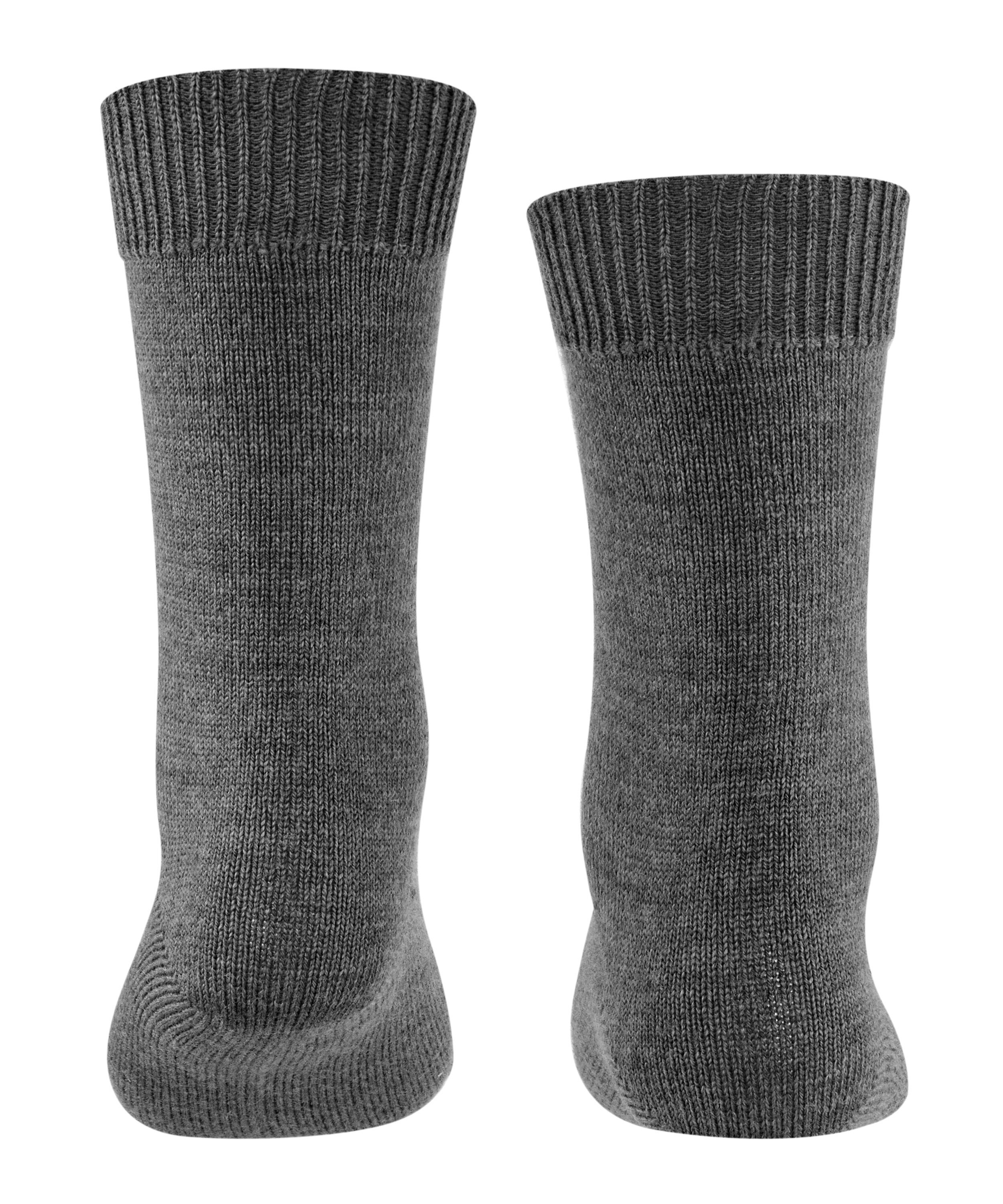 grey dark Socken (3070) (1-Paar) FALKE Comfort Wool