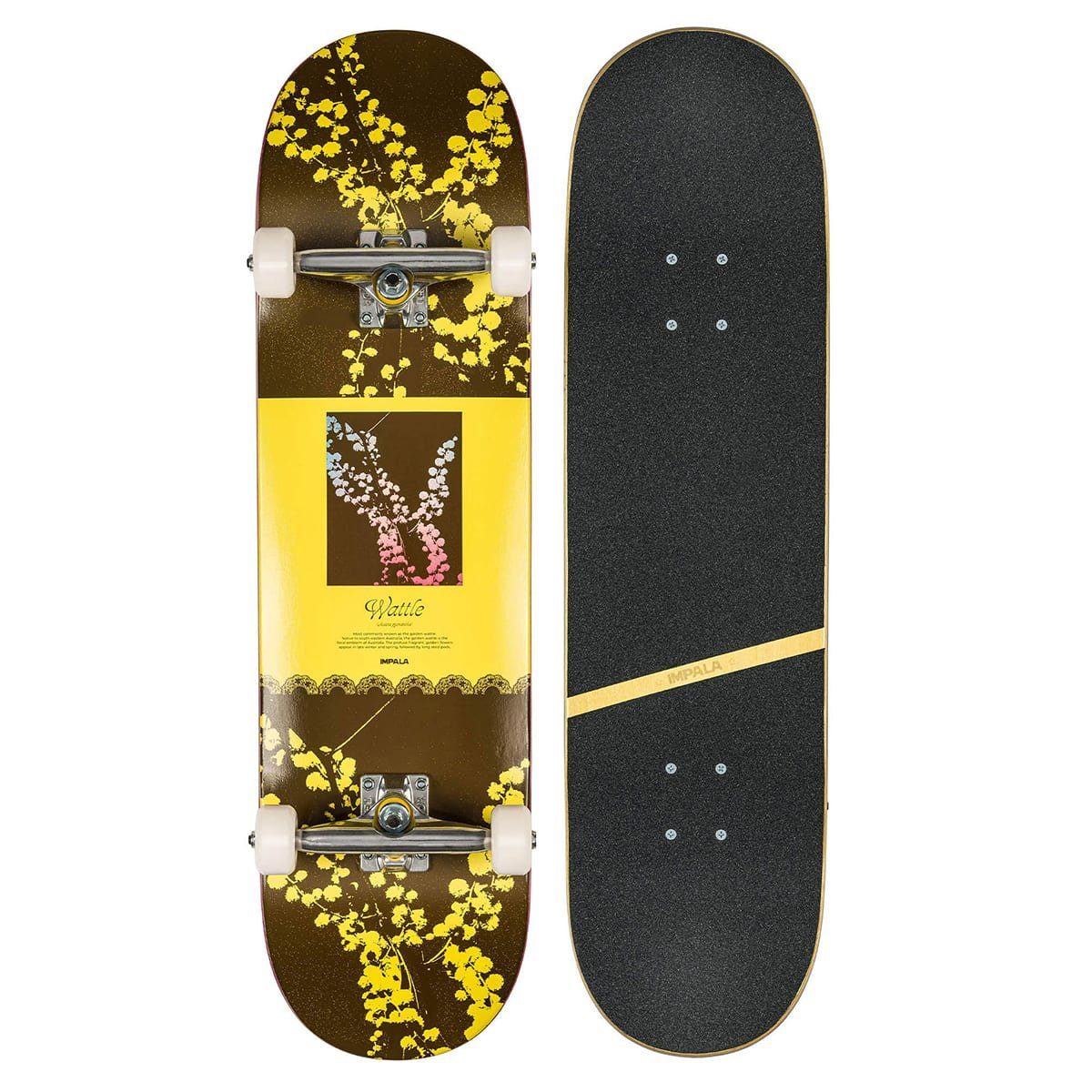 Impala Skateboard "BLOSSOM" (WATTLE) (1-St)