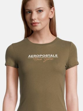 AÈROPOSTALE T-Shirt (1-tlg) Stickerei