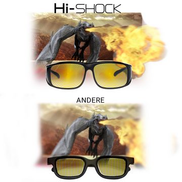 Hi-SHOCK 3D-Brille Passiv, für öffentliche 3D Kinos und passive 3D TVs