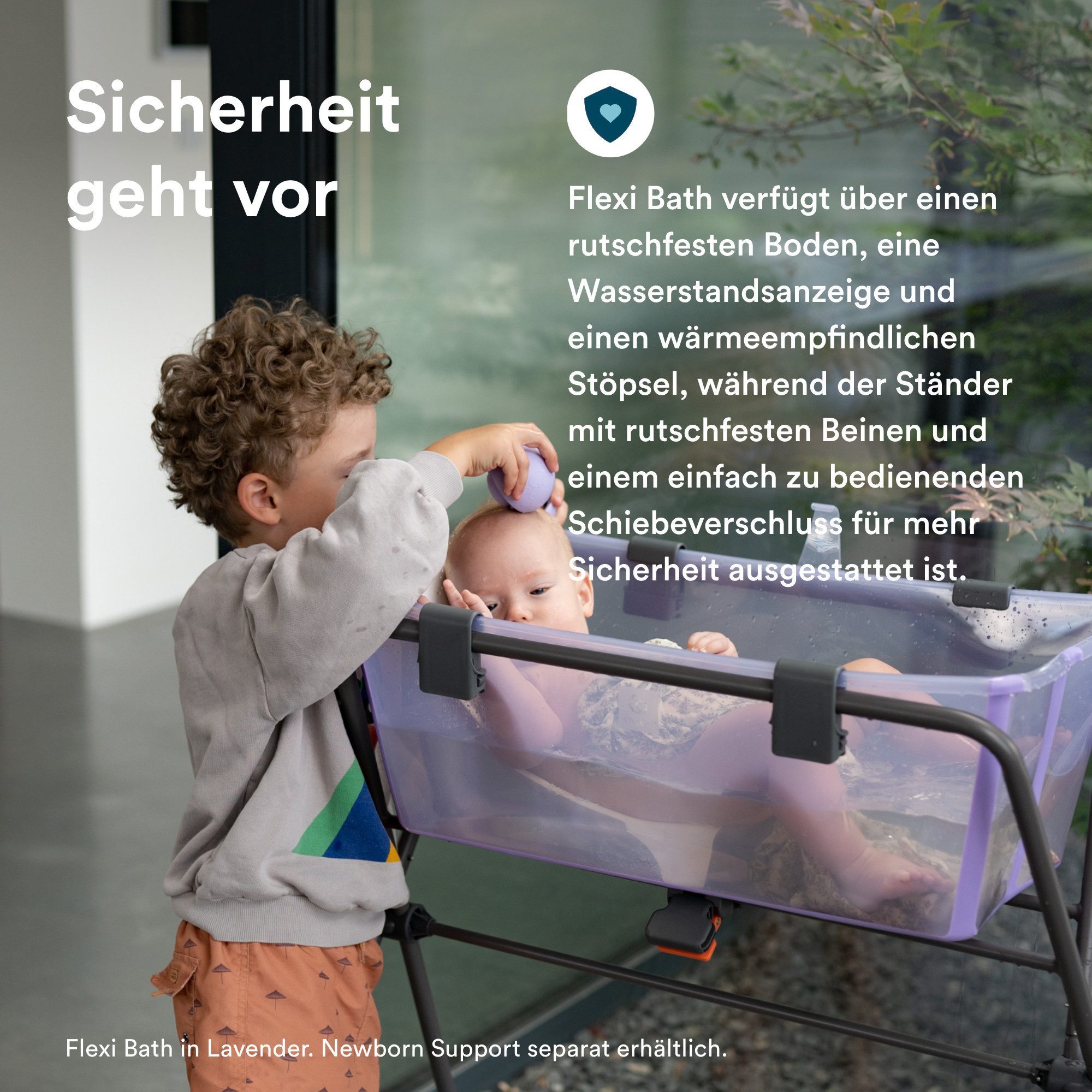 Stokke Babybadewanne Flexi Bath® mit Stand