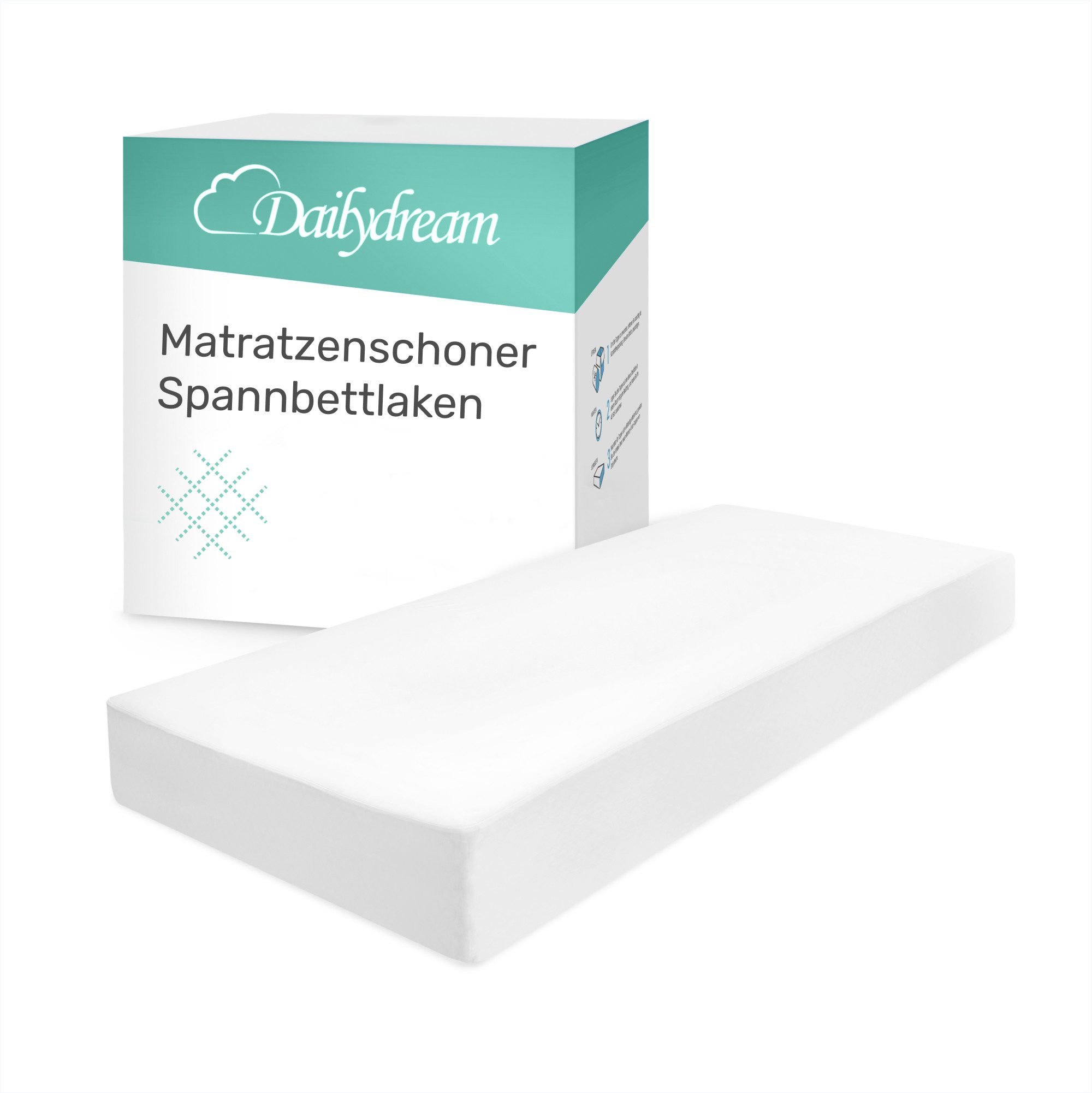 Matratzenschoner Dailydream Matratzenschoner wasserdicht, Matratzenschutz, atmungsakti Dailydream