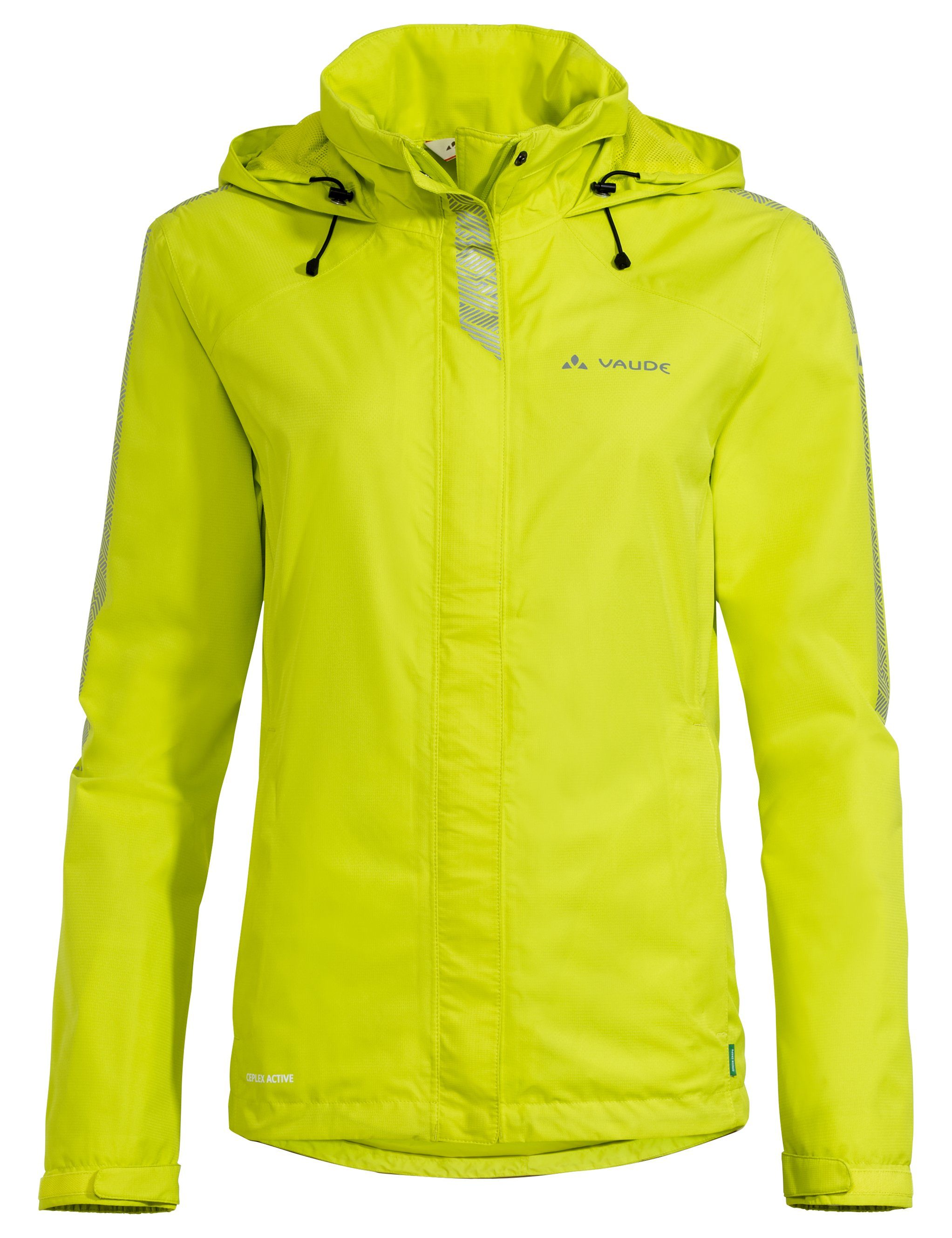 II kompensiert Women's Klimaneutral (1-St) Outdoorjacke Jacket Luminum green VAUDE bright