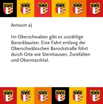 ars vivendi Spiel, Schwaben-Quiz (Neuauflage)