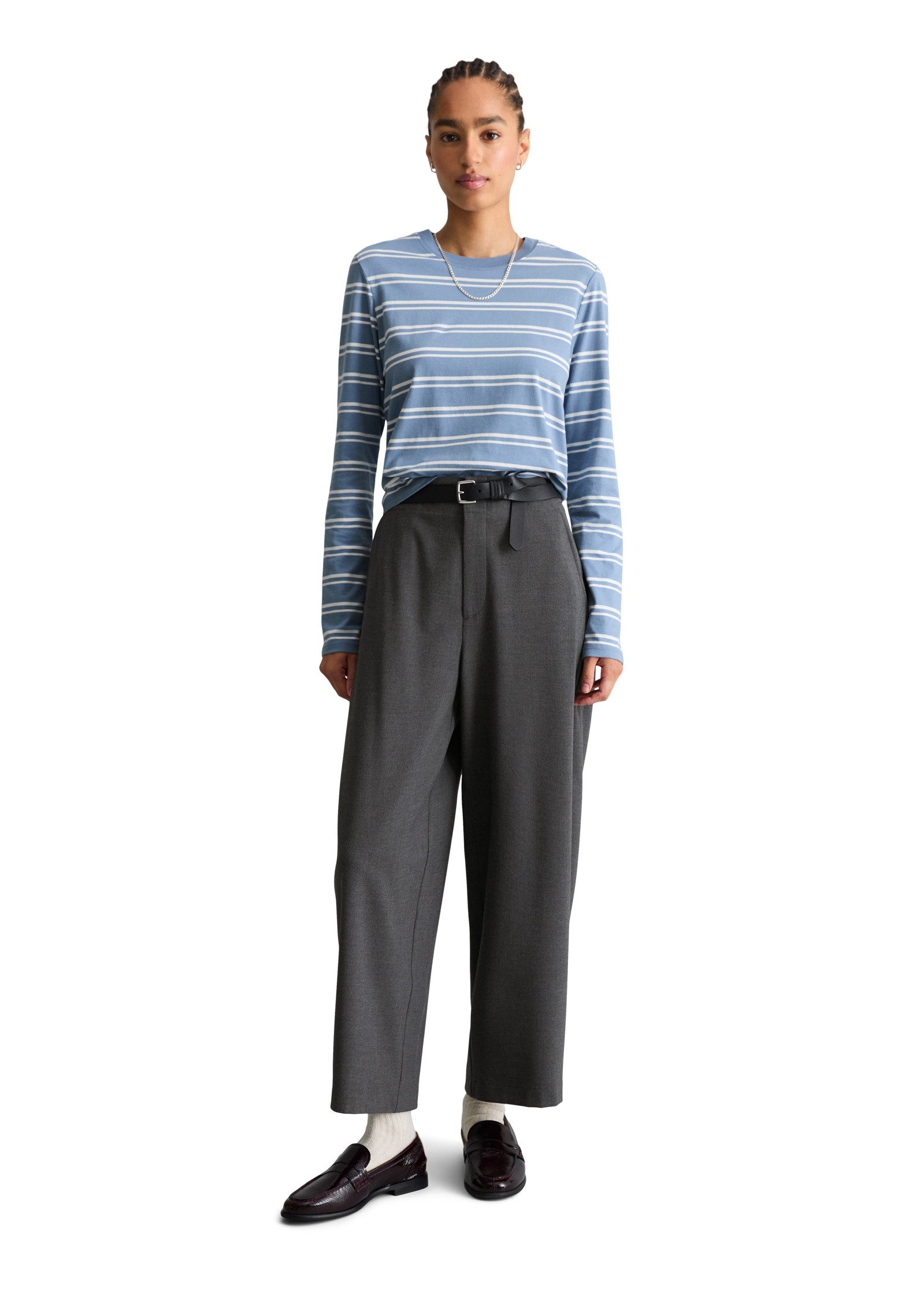 Marc O'Polo DENIM Langarmshirt aus Organic Cotton – Bild 5 von 5