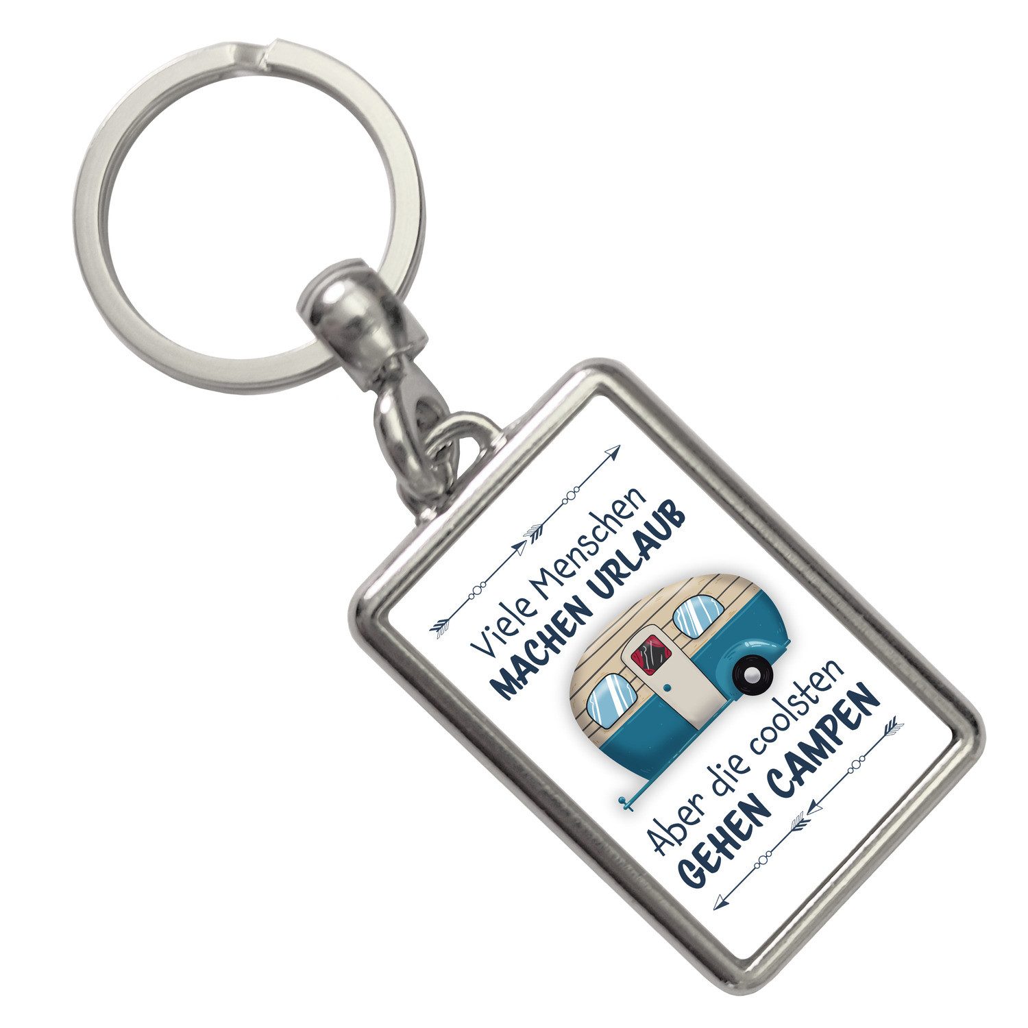 speecheese Schlüsselanhänger Die coolsten gehen campen günstig online kaufen