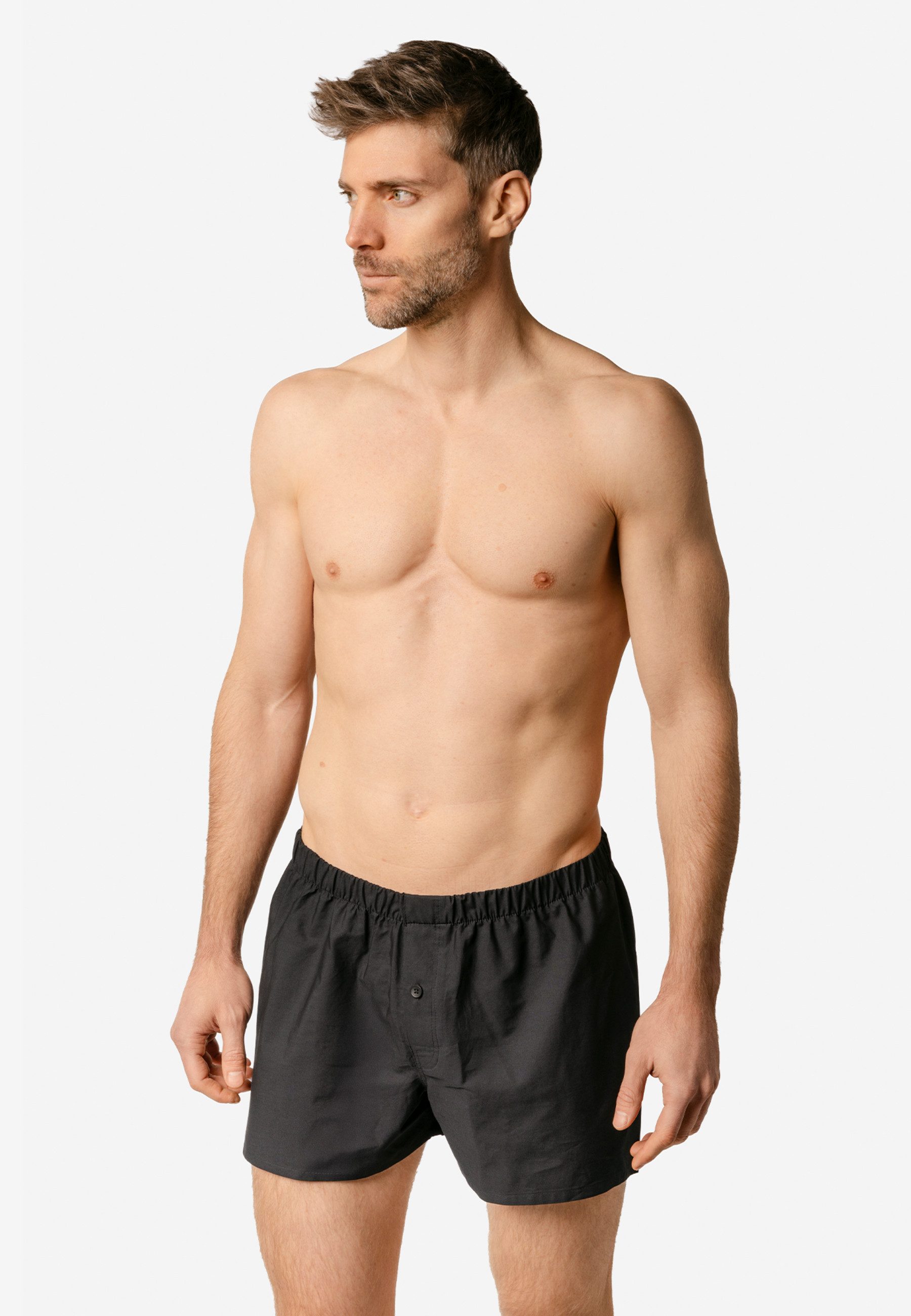 LIVING CRAFTS Boxershorts GREGOR, 2er Pack GOTS zertifiziert