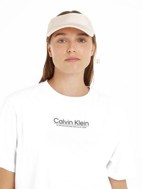 Calvin Klein Visor LOGO STRAP CANVAS VISOR