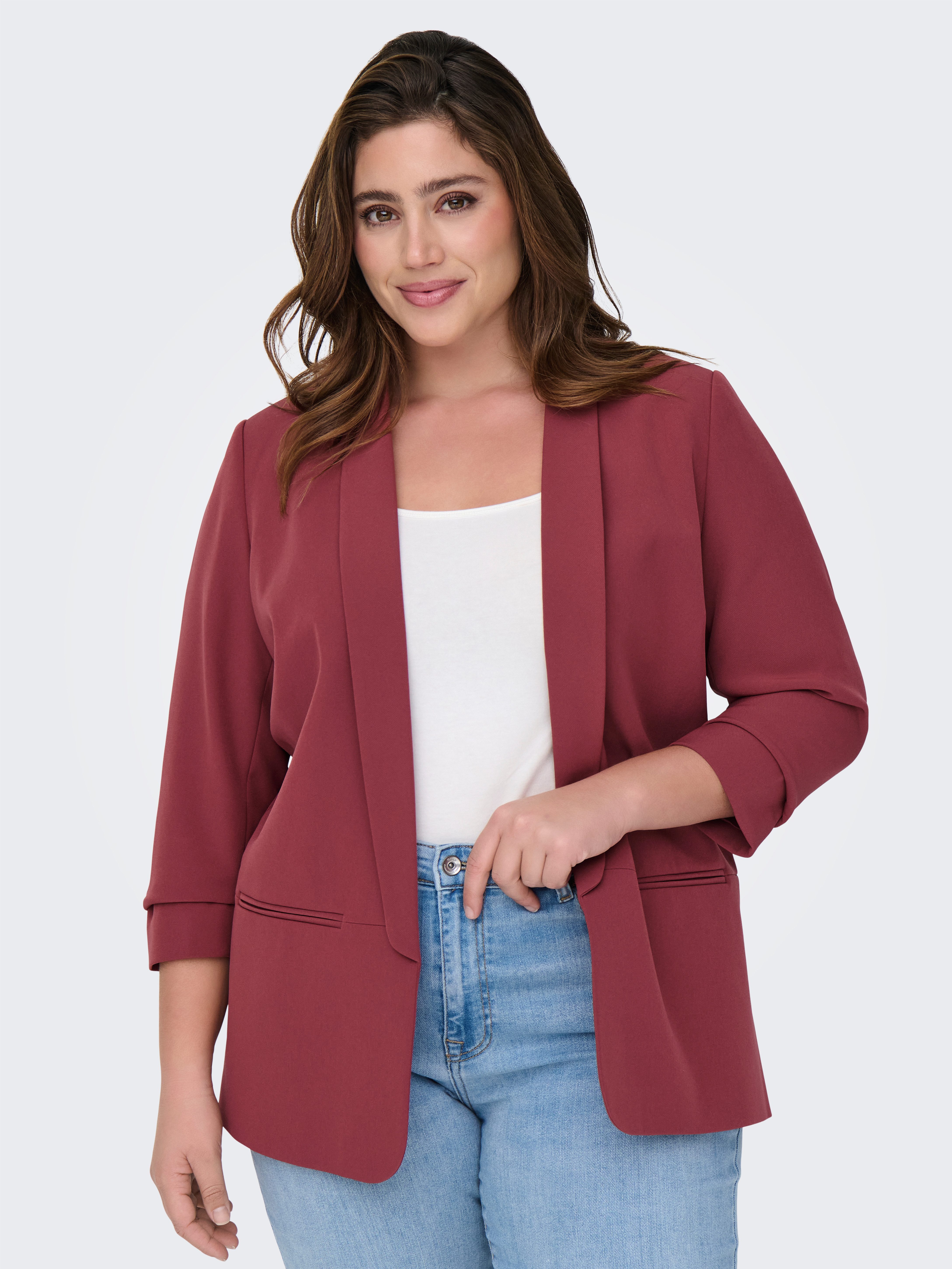 ONLY CARMAKOMA Kurzblazer CARELLY 3/4 LIFE günstig online kaufen