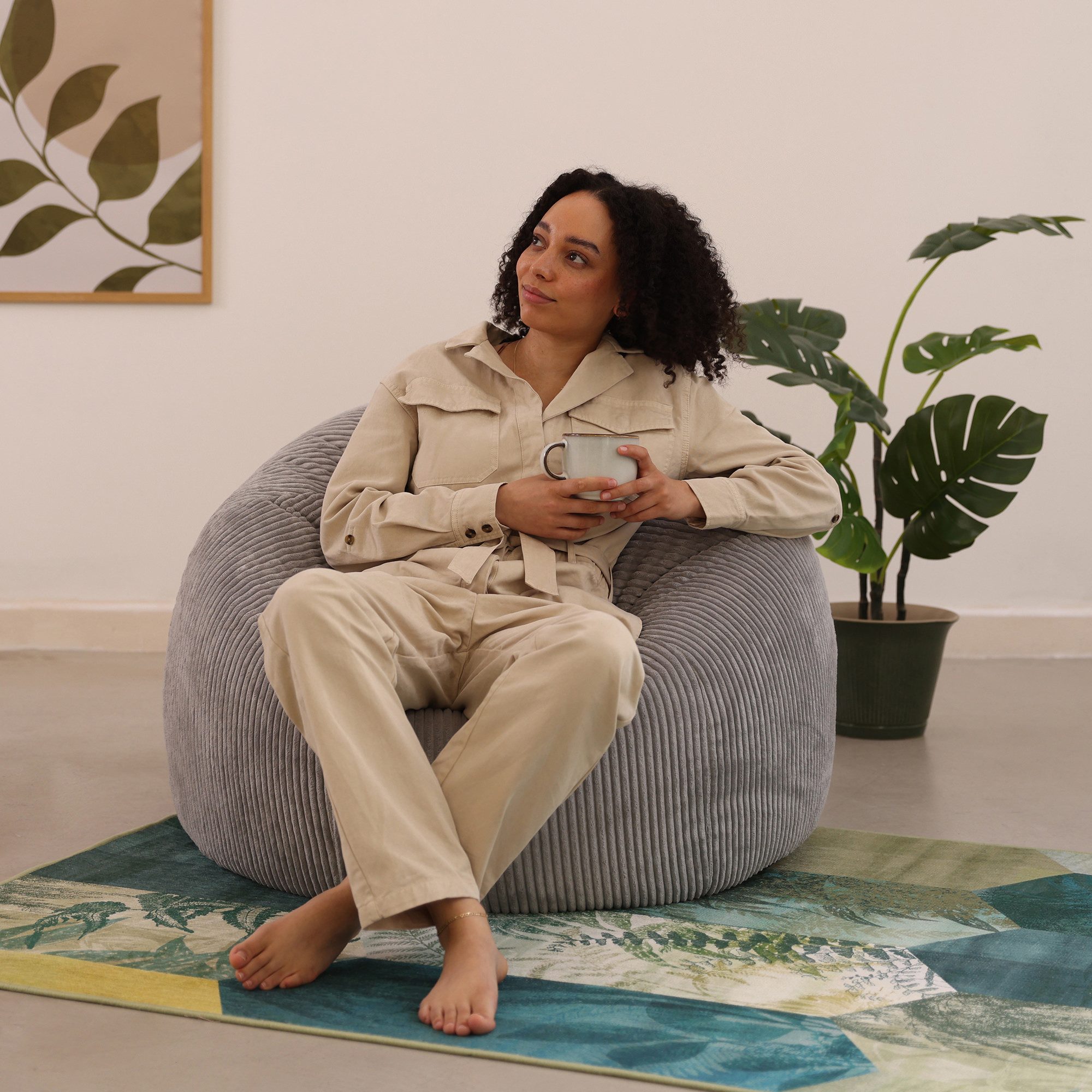 icon Sitzsack Klassischer Sitzsack aus Cord günstig online kaufen
