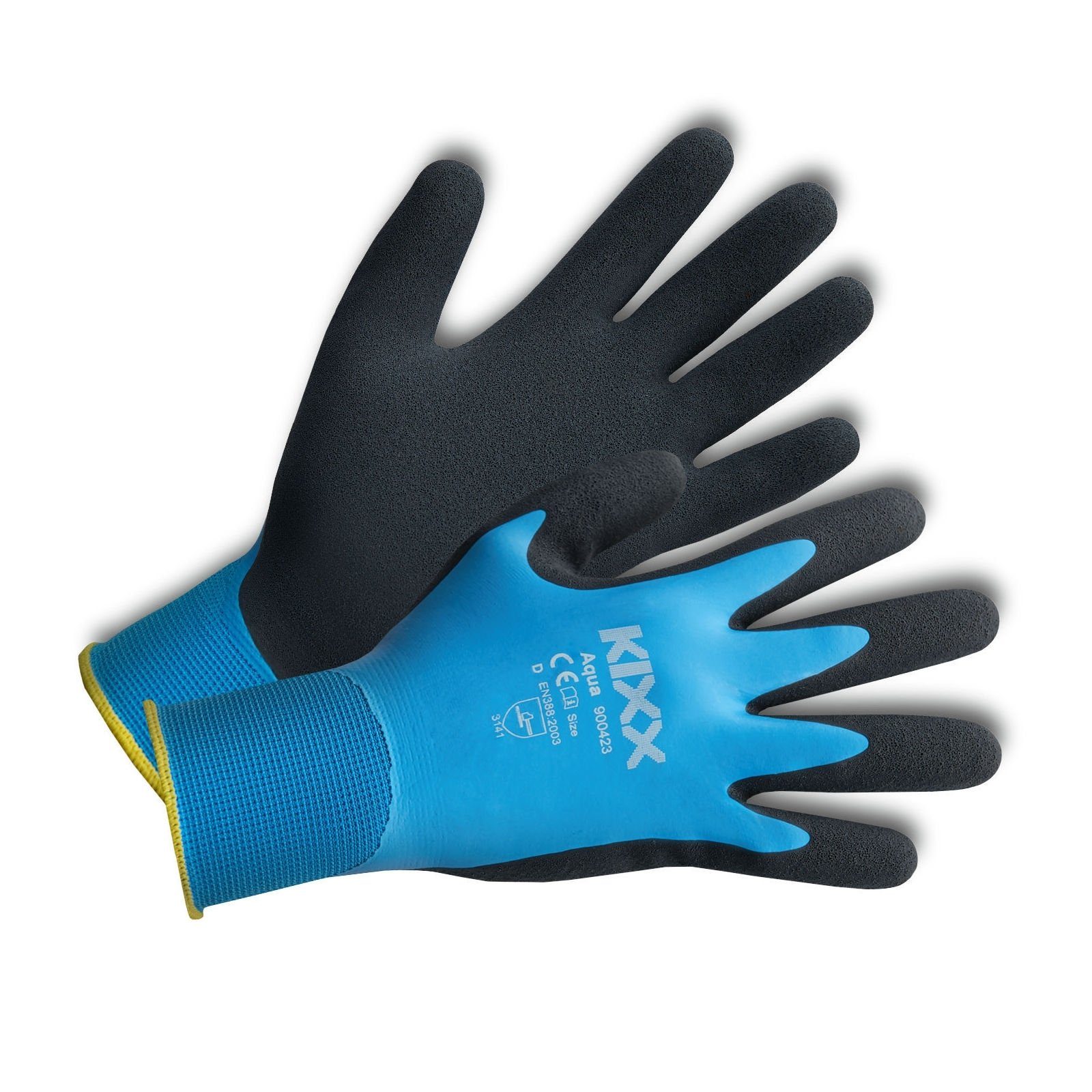 KIXX Gartenhandschuhe Aqua Handschuhe für die Gartenarbeit