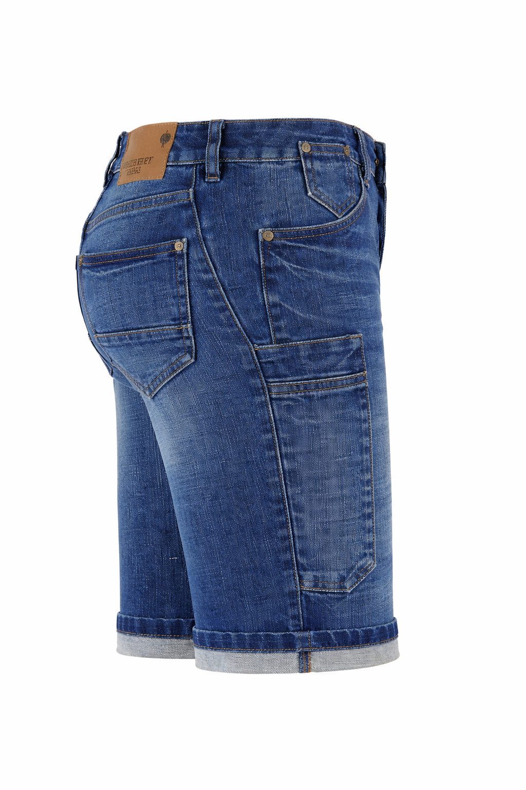 Engelbert Strauss Funktionsshorts Damen Jeansshorts stonewashed – e.s. 7-Pocket, Stretch