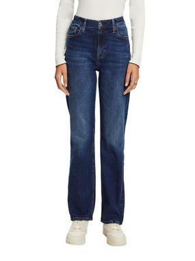 Esprit Straight-Jeans Retro-Jeans mit gerader Passform und hohem Bund