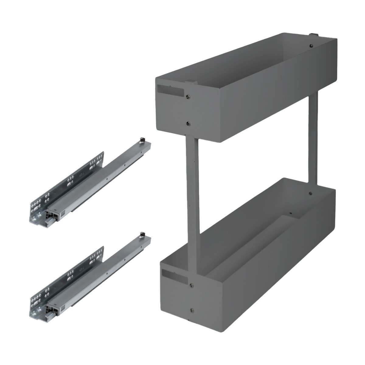 Prima-Online Auszugsunterschrank Schrankauszug Küche 2 Etagen 150–200mm Sof günstig online kaufen