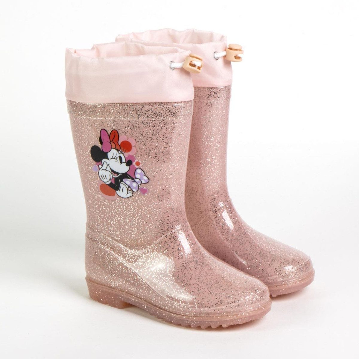 Cerda Disney Minnie Mouse Kinder-Regenstiefel – Wasserdichte PVC für Mädchen Gummistiefel