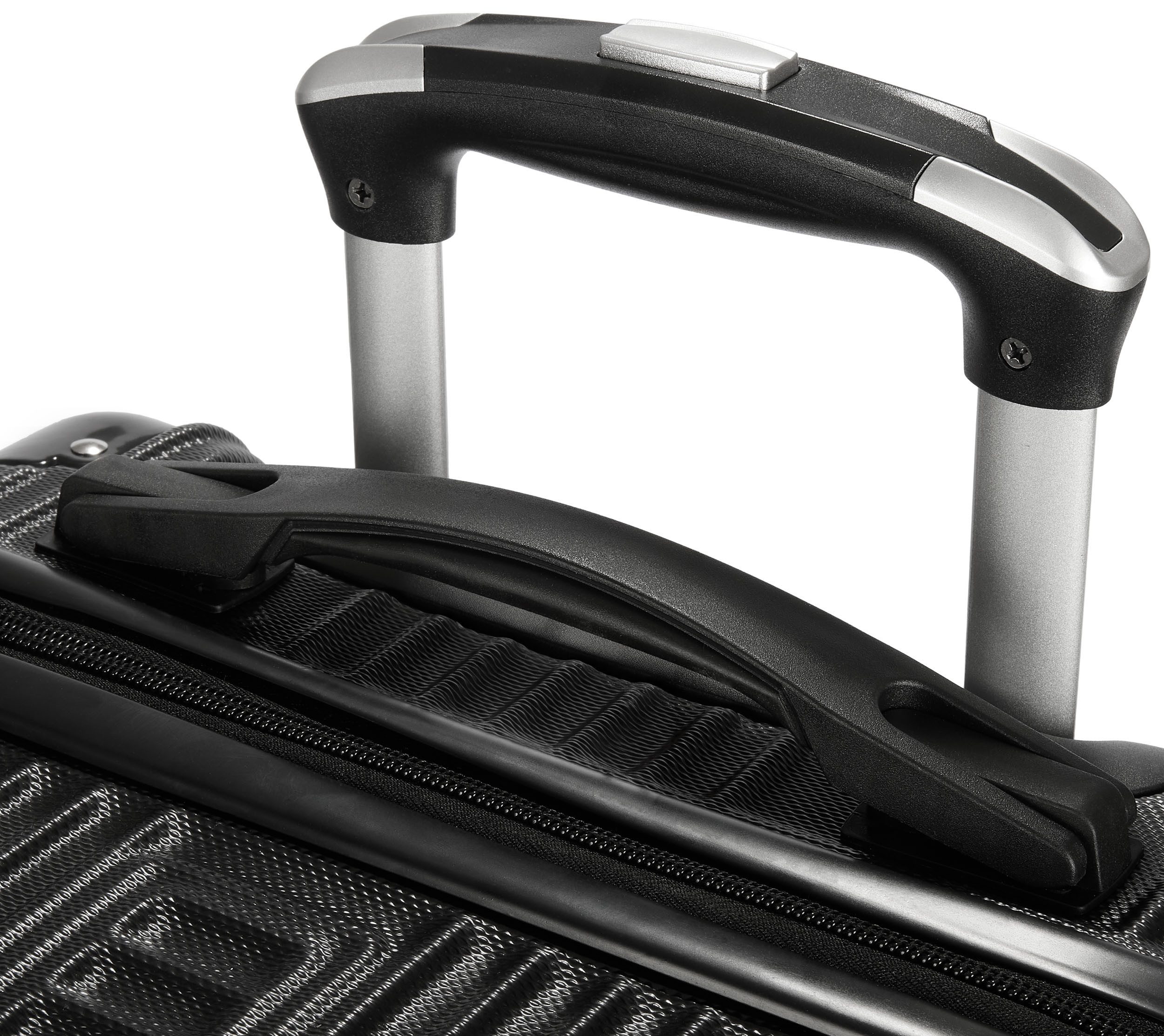 BRUBAKER Handgepäckkoffer London - Handgepäck Koffer Reisekoffer mit Zahlenschloss, 4 Rollen, 37 x 56 x 22 cm - ABS Trolley - Hartschalen Rollkoffer, Größe M