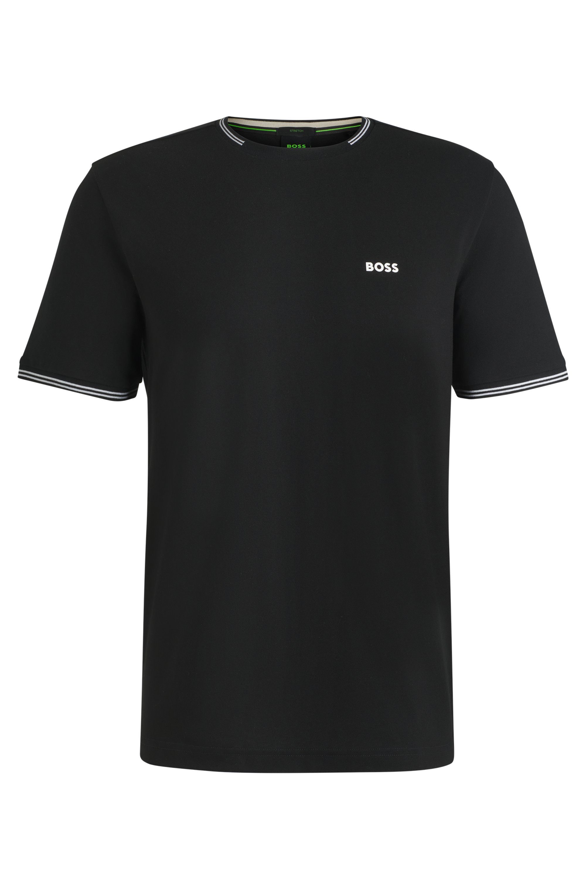 T-Shirt Taul Stretch-Baumwoll-Pique