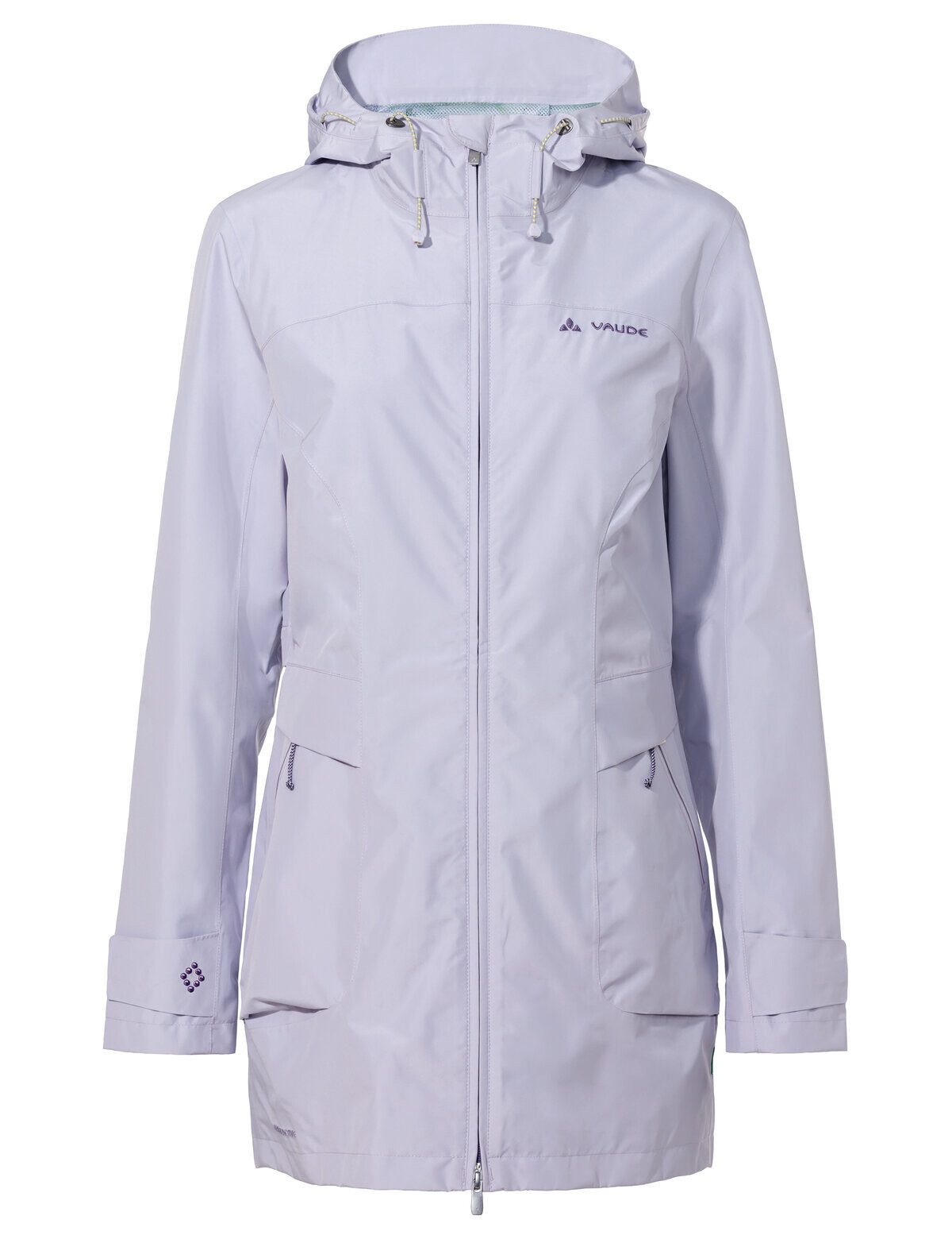 VAUDE Funktionsparka Women's Skomer Parka II CS Funktionsjacke Longjacket aus nachhaltigen und bluesign® zertifizierten Materialien