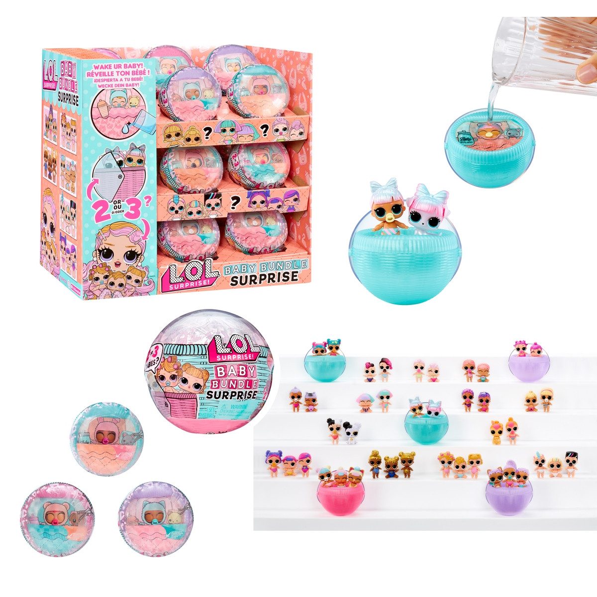 L.O.L. SURPRISE! Spielfigur L.O.L. Surprise! Bundle Baby Surprise Asst PDQ