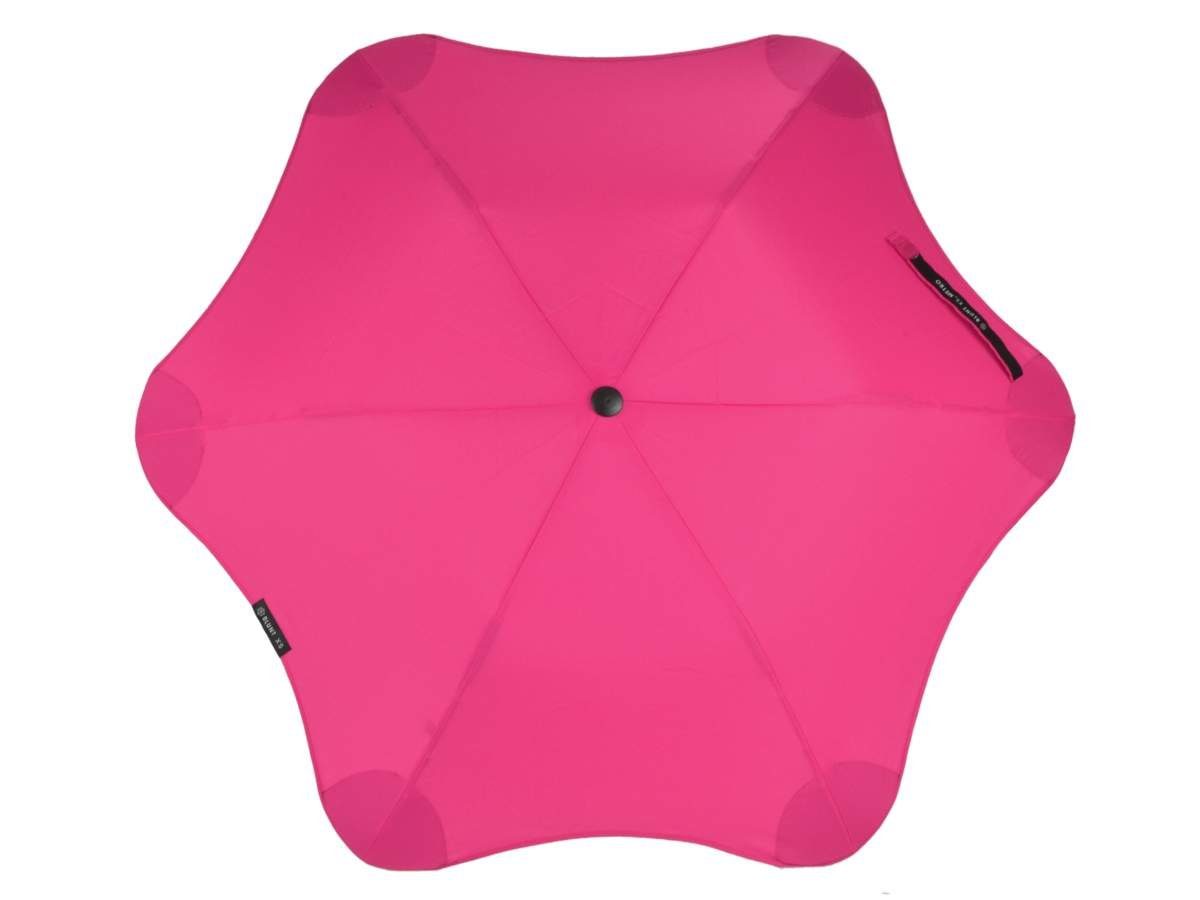 unterwegs, und Regenschirm, pink 96cm Durchmesser Auto Blunt Metro, Taschenschirm, Taschenregenschirm für