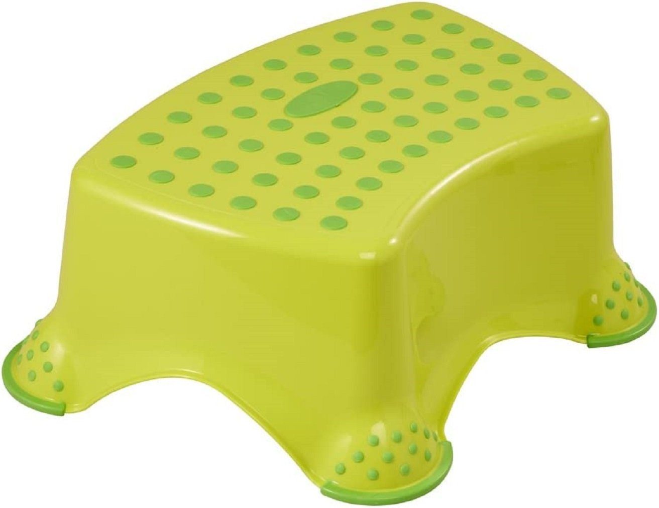 keeeper Tritthocker Trittschemel Tritthocker bis 100 kg Funny grün, Anti- Rutsch- Funktion