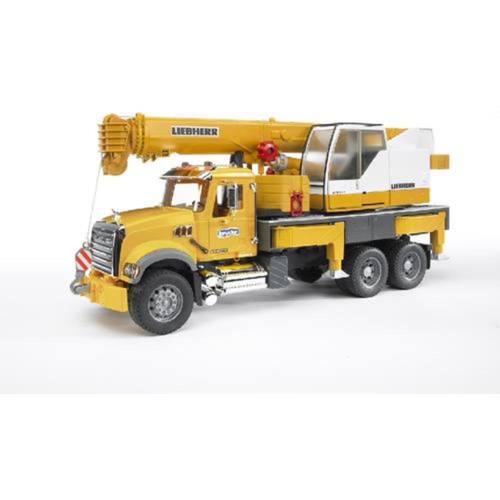 Bruder® Spielzeug-Kran Co. K MACK Granite Liebherr Kran-LKW 1:16 Kranwagen günstig online kaufen