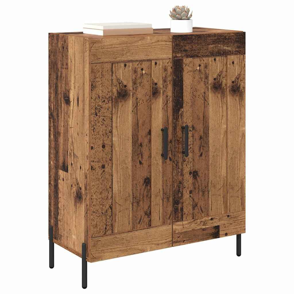 vidaXL Sideboard Sideboard Altholz 69,5 x 34 x 90 cm Verbundholz und Eisen (1 St)