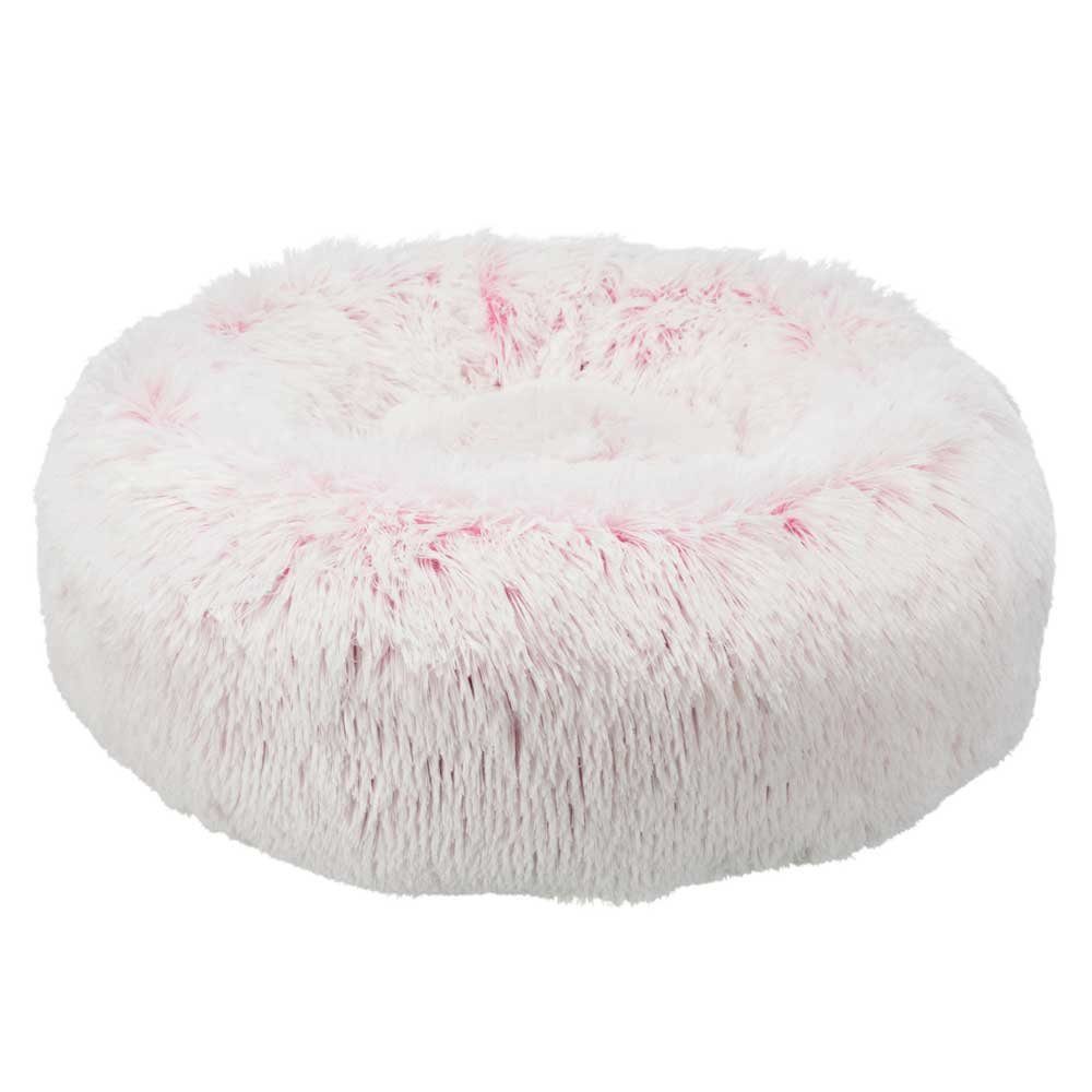 TRIXIE Tierbett Trixie Bett Harvey - rund Farbe / Durchmesser: weiß-pink / 50 cm
