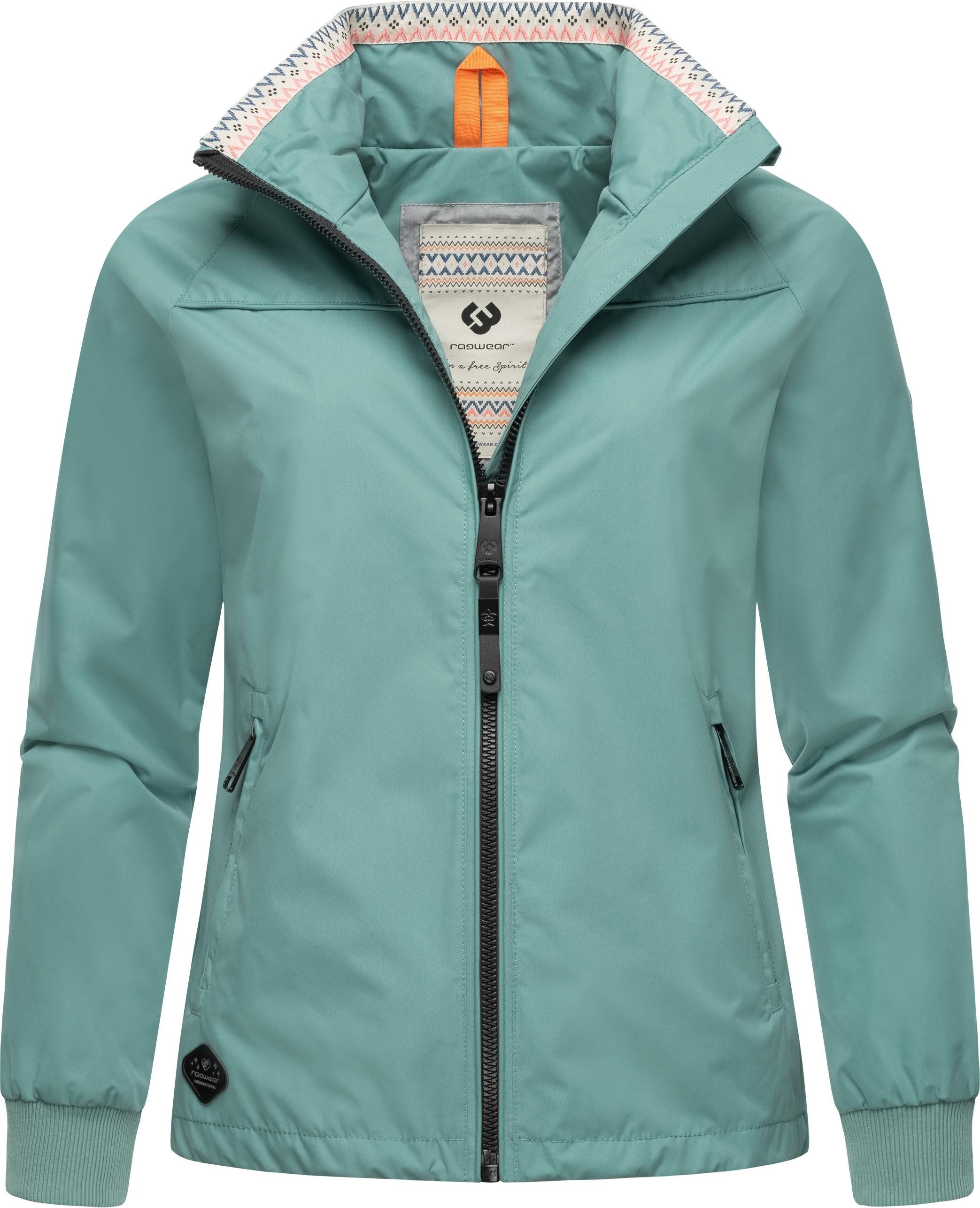 Ragwear Outdoorjacke Apola Wasserdichte Damen Übergangsjacke mit hohem Krag günstig online kaufen