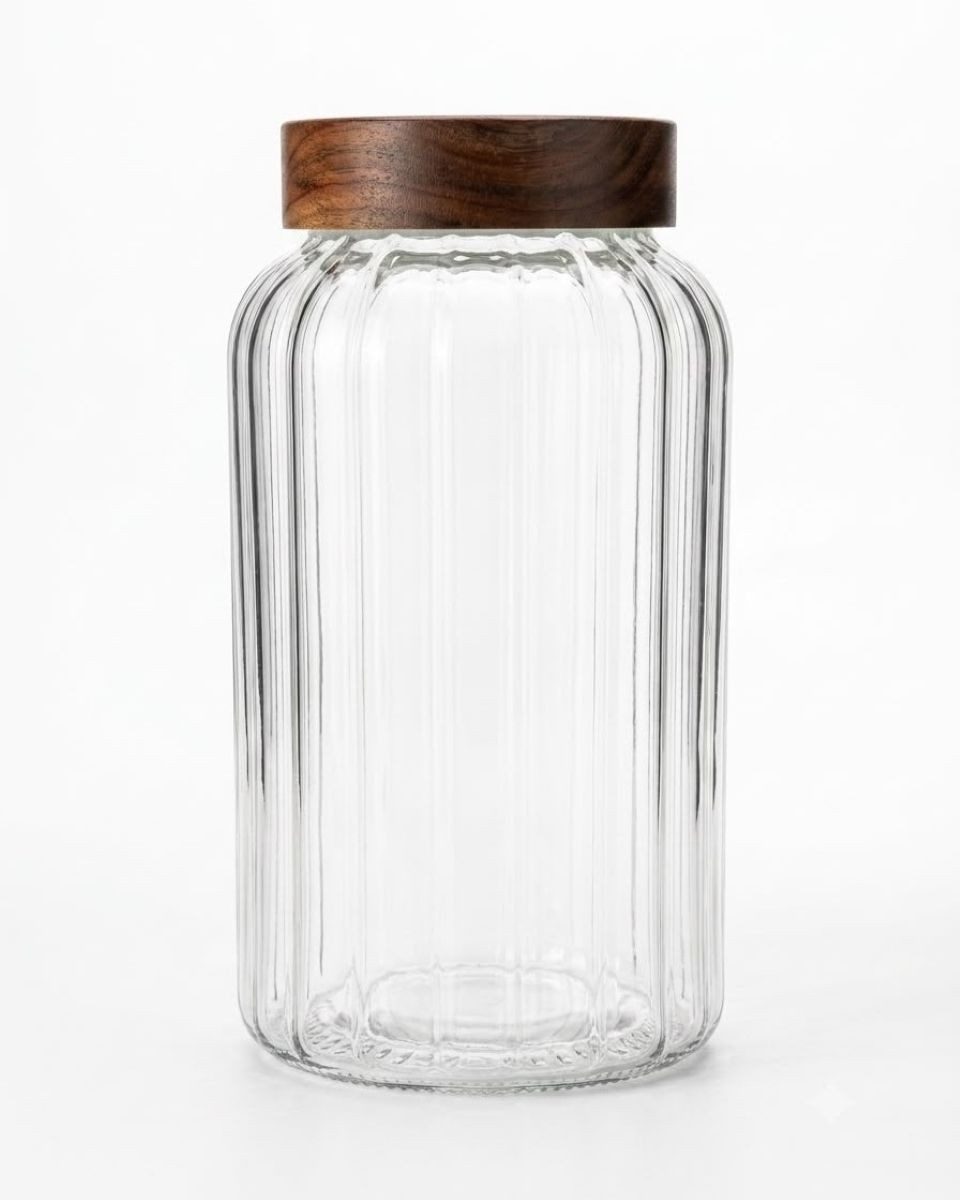 Bavary Vorratsglas Space mit Akaziendeckel