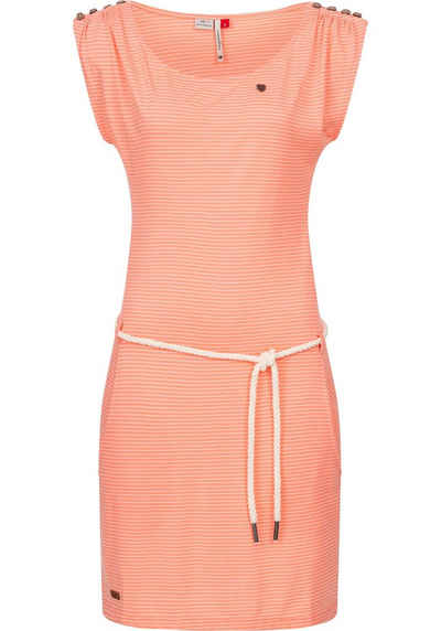 Ragwear Shirtkleid Chego Stripes Intl. stylisches Sommerkleid mit Streifen-Muster