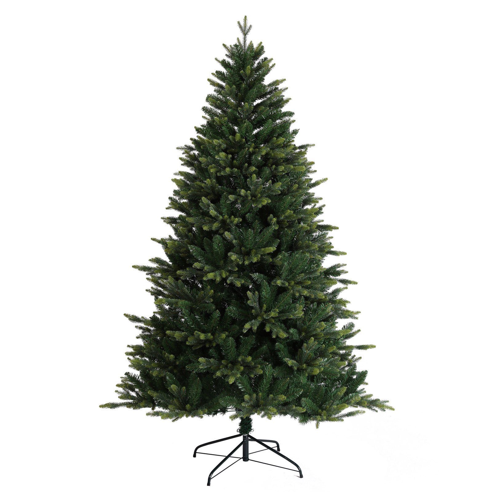 SVITA Künstlicher Weihnachtsbaum, Nordmanntanne, Tannenbaum, langlebig, 210 cm