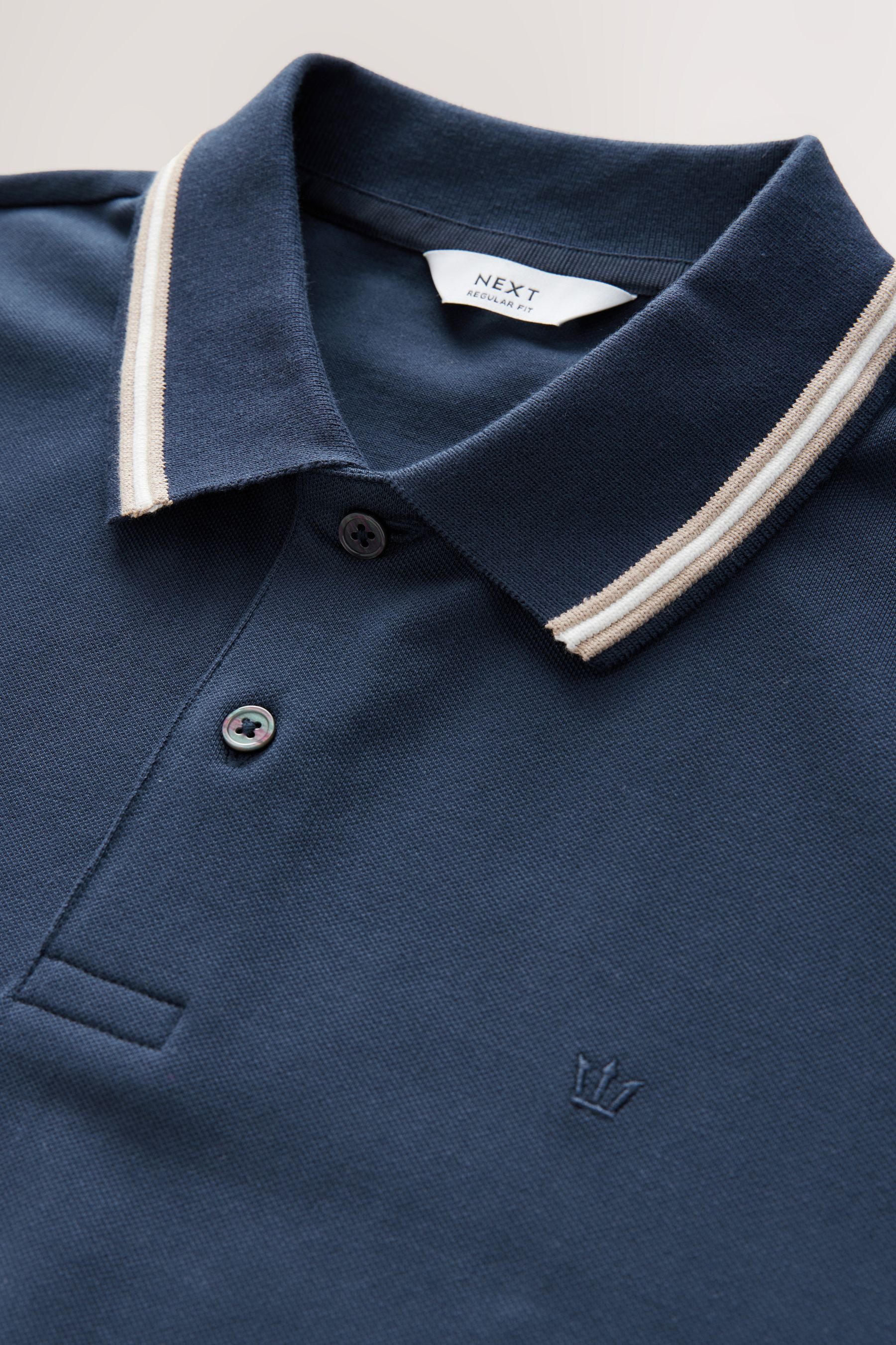 Next Poloshirt Poloshirt mit breitem Bruststreifen günstig online kaufen