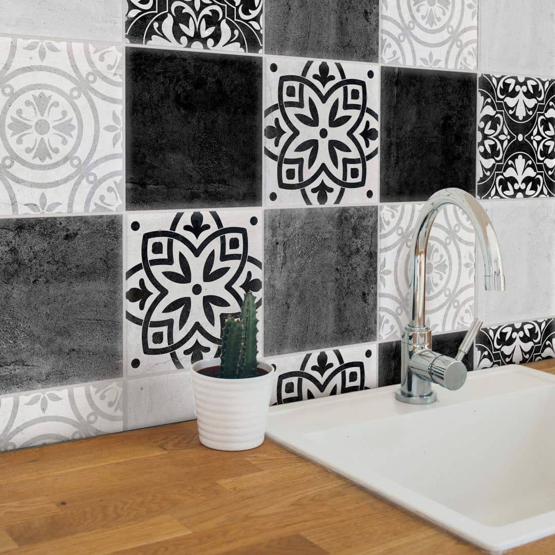 K&L Wall Art Fliesenaufkleber selbstklebend Klebefliese günstig online kaufen