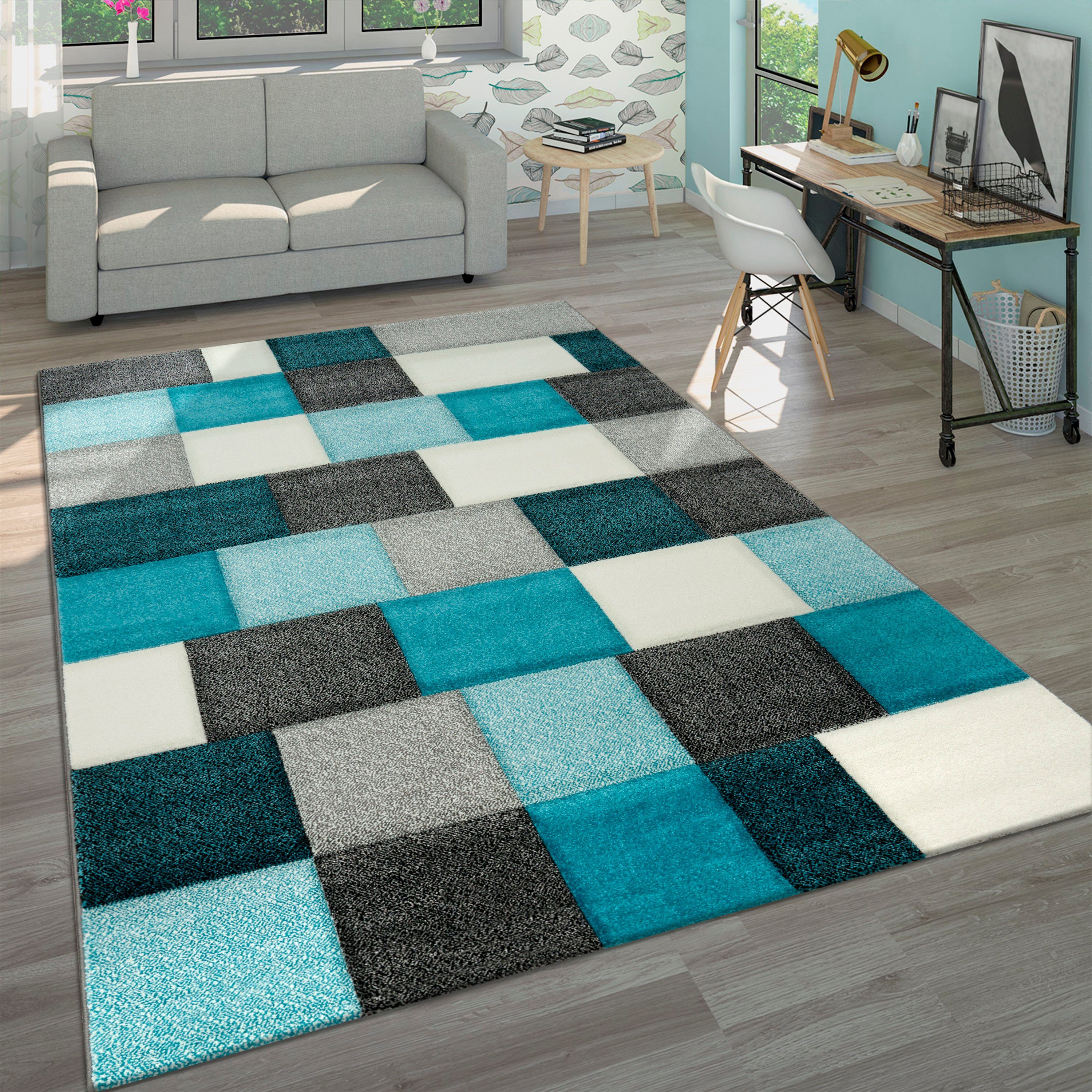 Paco Home Teppich Brilliance 656, rechteckig, günstig online kaufen