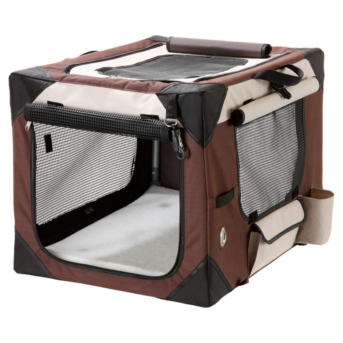 Karlie Hunde-Transportbox Hunde Transportbox Smart Top De Luxe, beige/braun