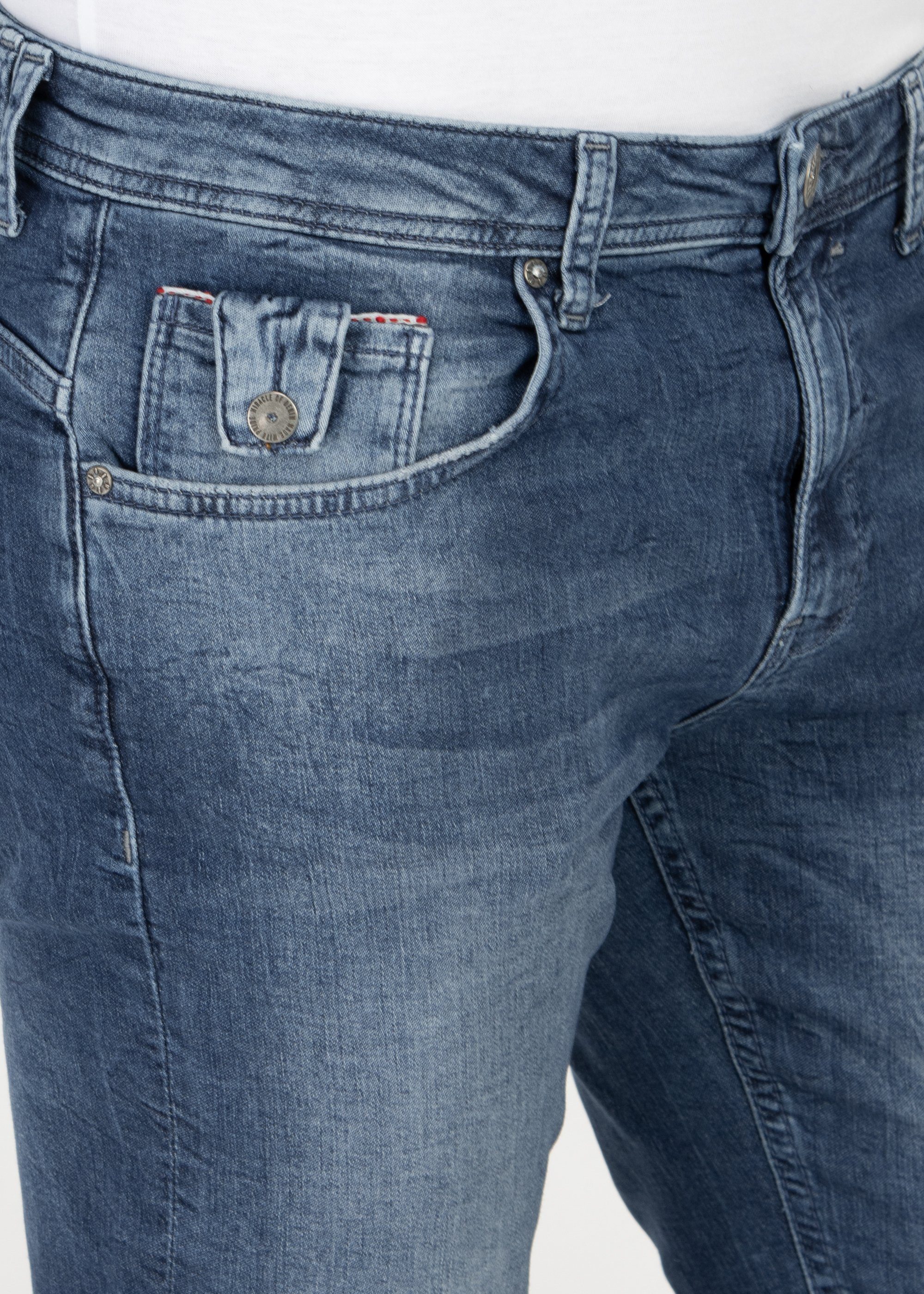 Miracle of Denim 5-Pocket-Jeans MOD JEANS RICARDO denali blue jogg SP20-1002.3063