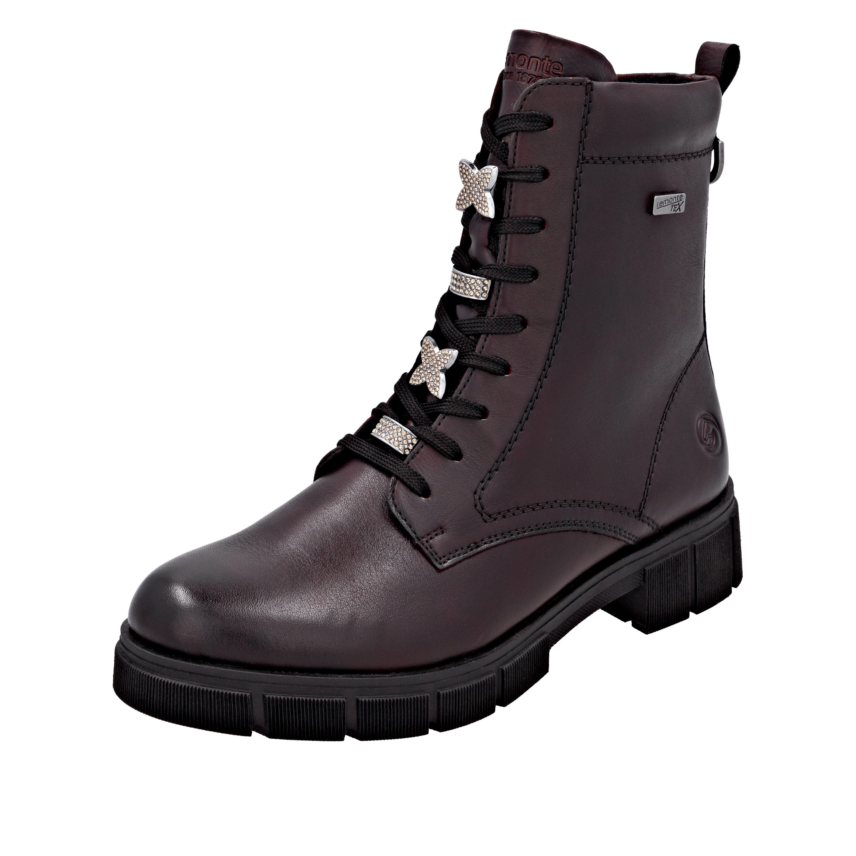 Remonte Schnürstiefelette Outdoorboots, Schnürboots mit wasserabweisender TEX-Membran